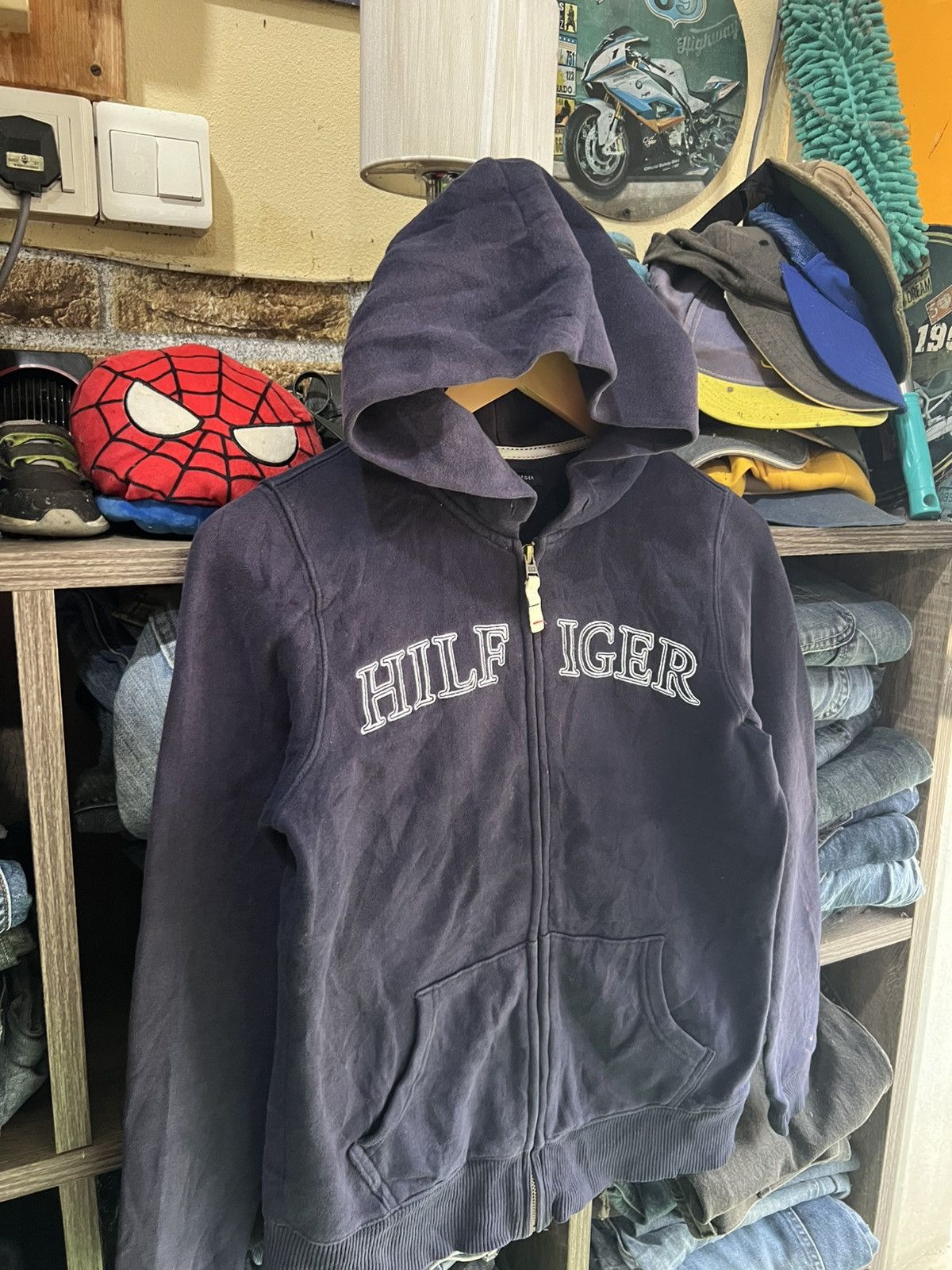 Tommy Hilfiger 🔥Tommy Hilfiger Zipper Hoodie Size M / US 6-8 / IT 42-44 - 10 Thumbnail