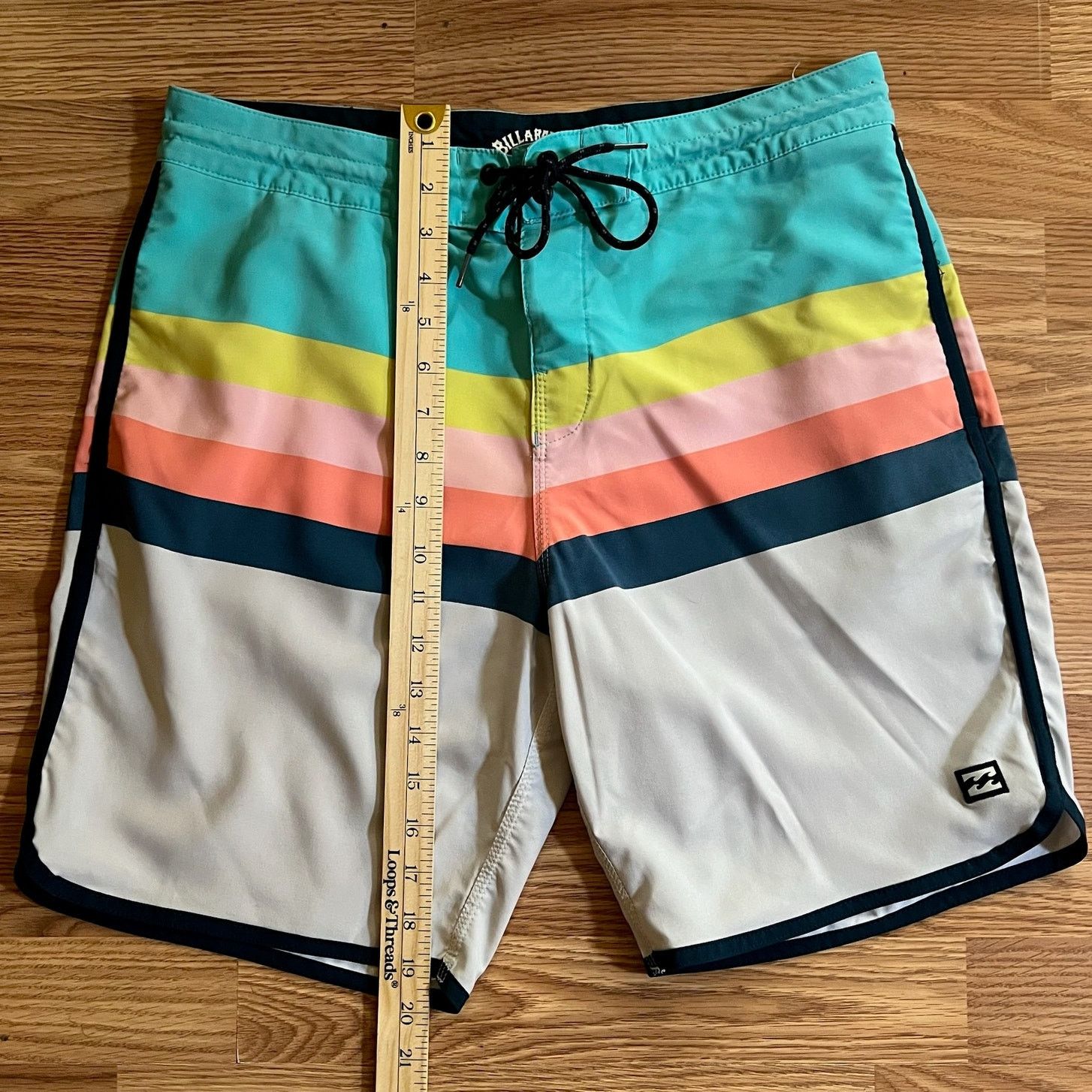 Billabong Billabong 73 Spinner Lo Tide Board Shorts 31 | Retro Pastel Size US 31 - 3 Thumbnail