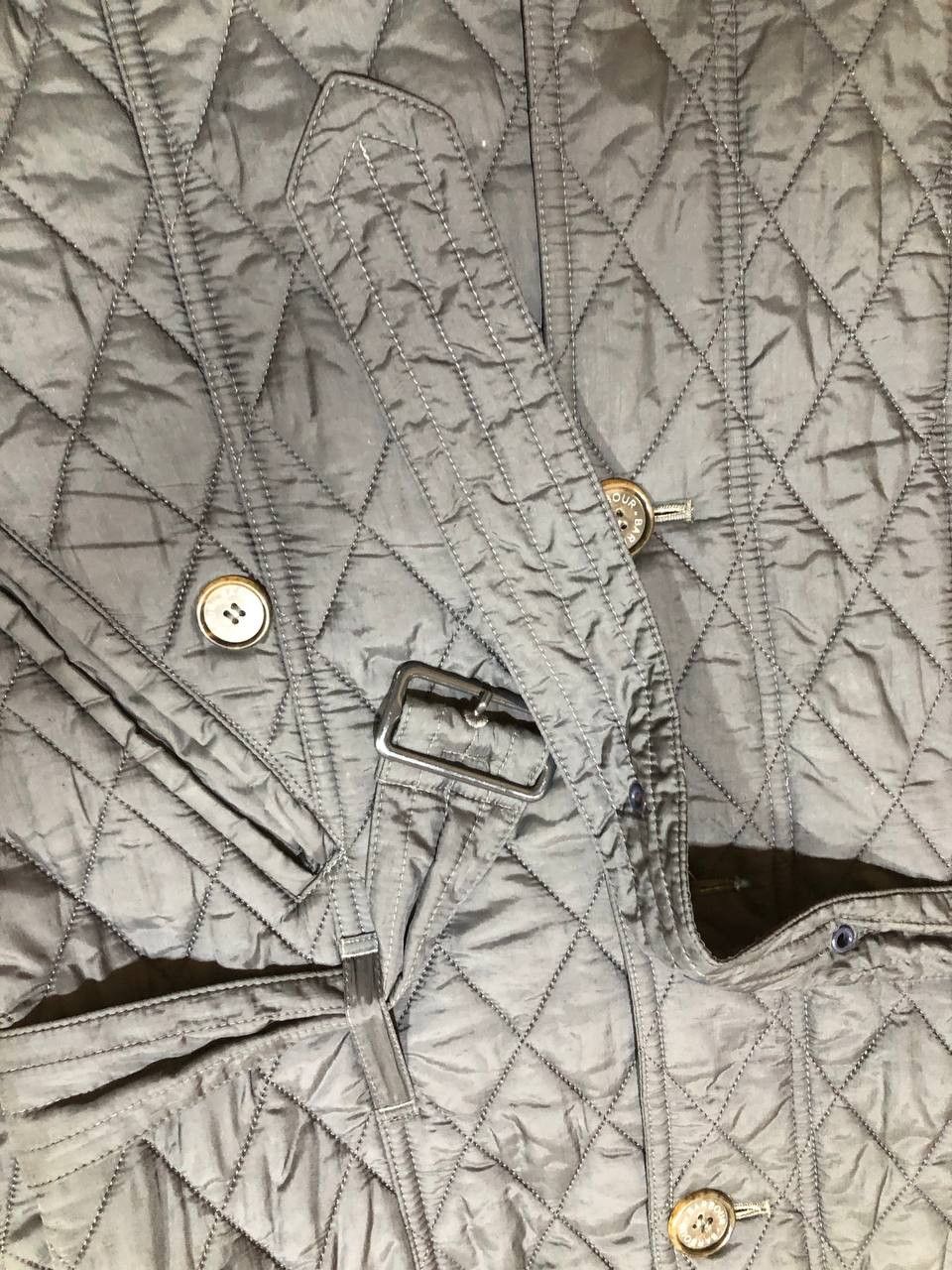 Barbour Barbour Quilted Jacket Coat with Belt Pockets Size M / US 6-8 / IT 42-44 - 6 Thumbnail