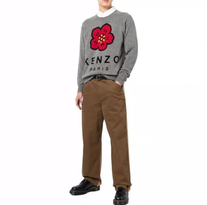 Kenzo KENZO X Nigo co-branded with crabapple knitwear Size L / US 10 / IT 46 - 8 Thumbnail