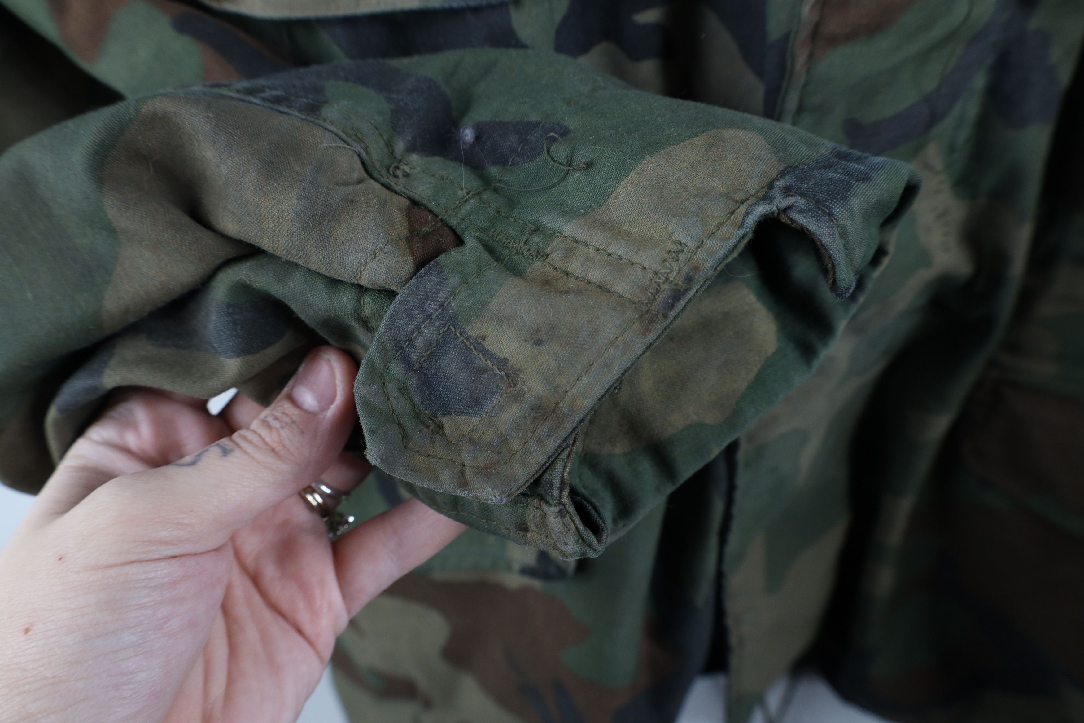 Vintage Vintage 90s Camouflage Cold Weather Field Jacket USA Size US M / EU 48-50 / 2 - 9 Thumbnail