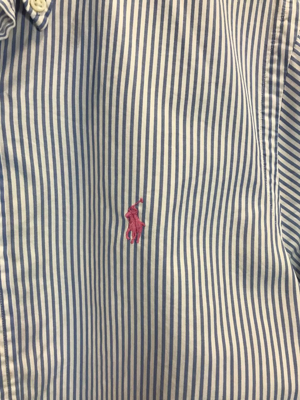 Polo Ralph Lauren Polo Ralph Lauren vintage designer logo striped shirt Size US S / EU 44-46 / 1 - 3 Thumbnail