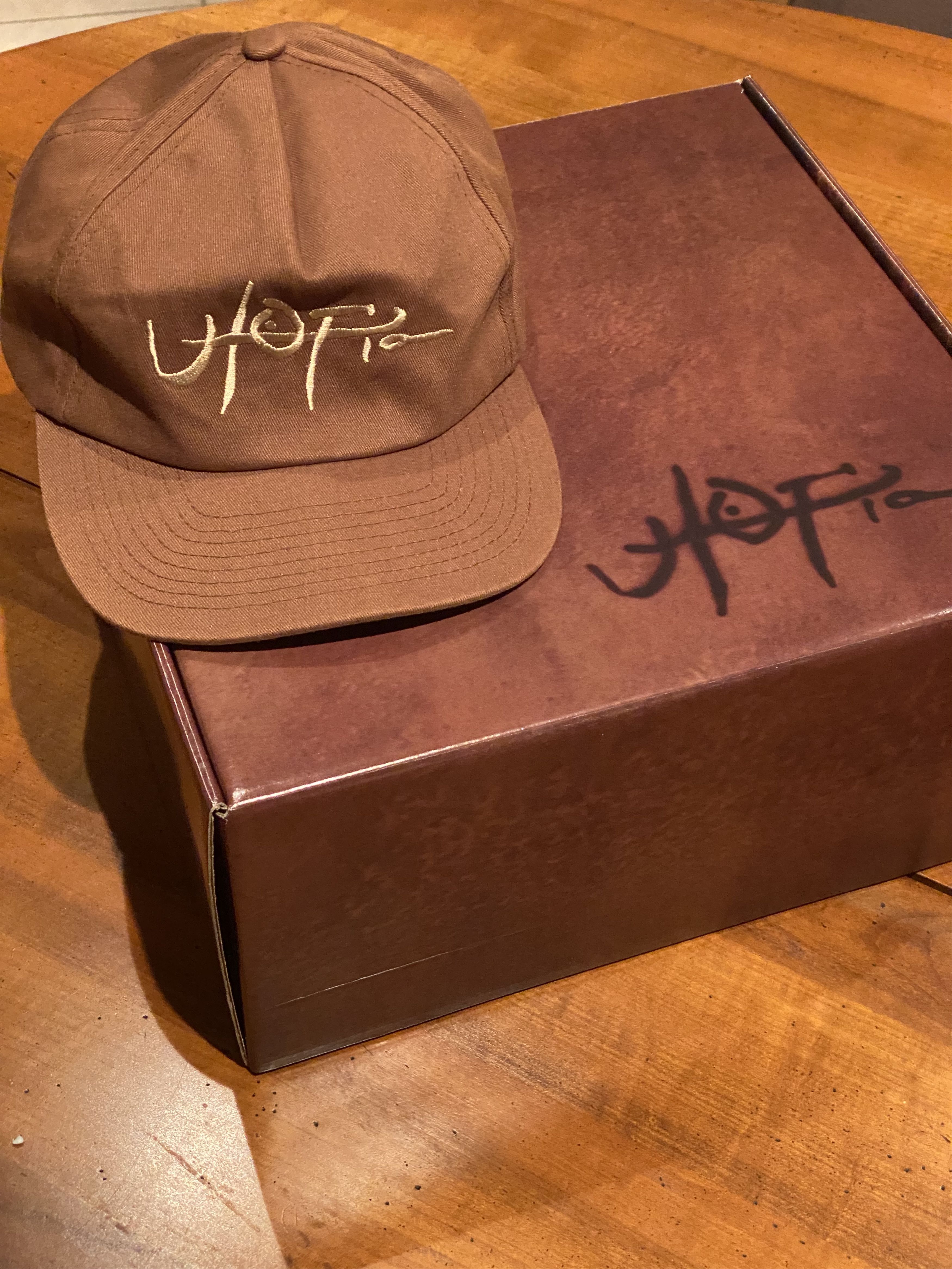 Travis Scott Travis Scott Utopia Hat / Cap Brown | Grailed