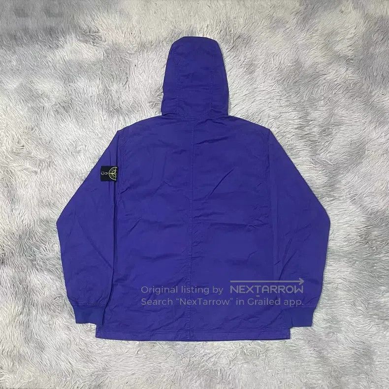Stone Island Stone Island Three Pockets Waterproof Jacket, Hooded, Blue Size US S / EU 44-46 / 1 - 2 Thumbnail