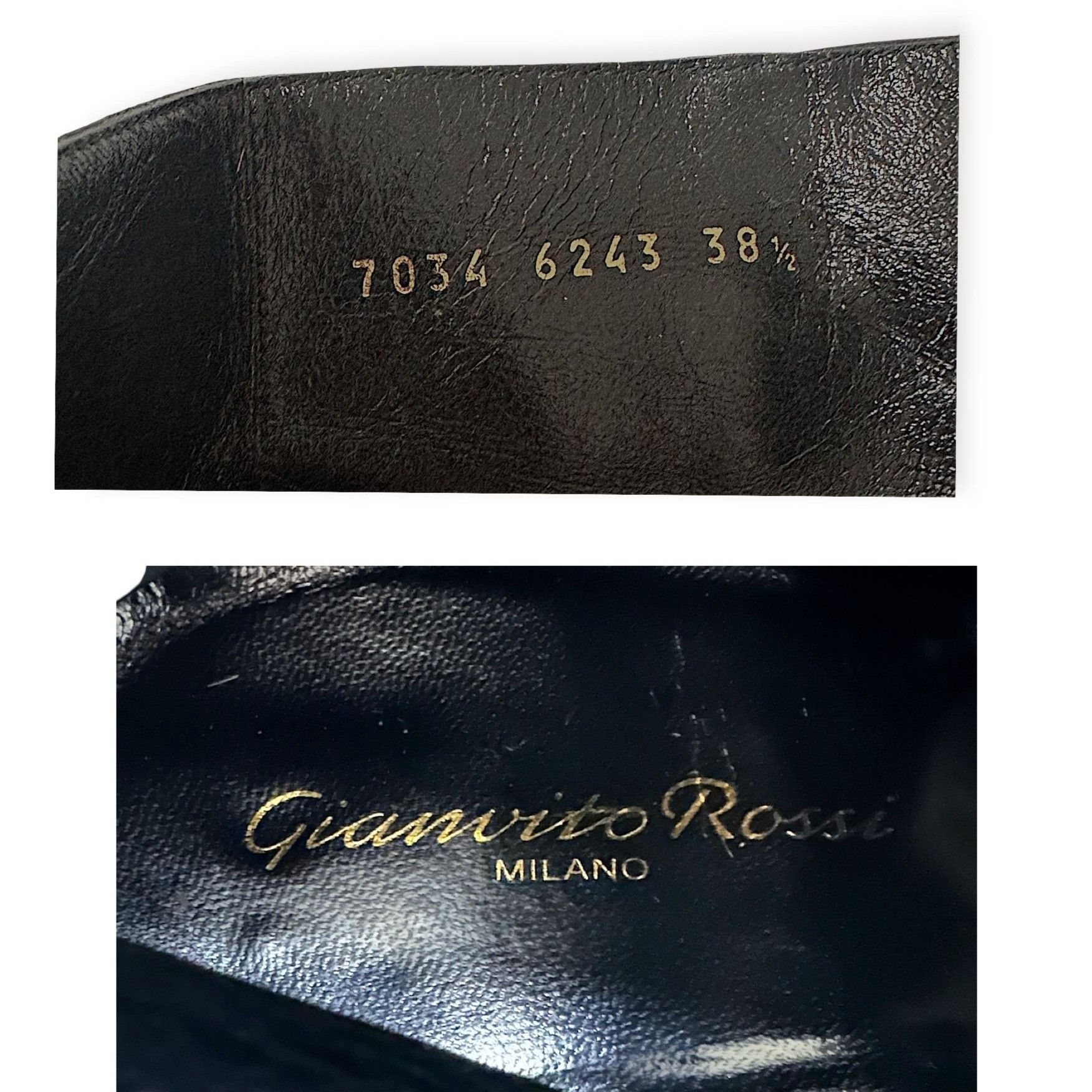 Gianvito Rossi Gianvito Rossi Black Suede Ankle Booties Block Heel EU 38.5 Size US 9 / IT 39 - 7 Thumbnail
