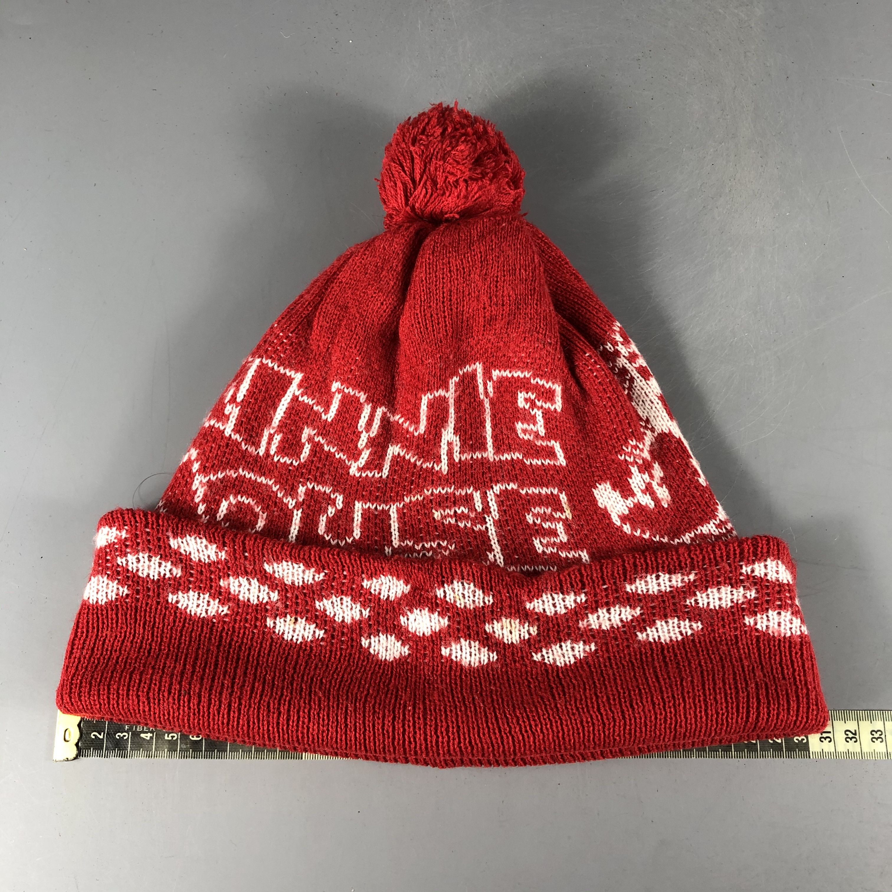 Disney × Vintage Womens Minnie Mouse x Disney Beanie Snow Hat Snow Cap -D942 Size ONE SIZE - 3 Thumbnail