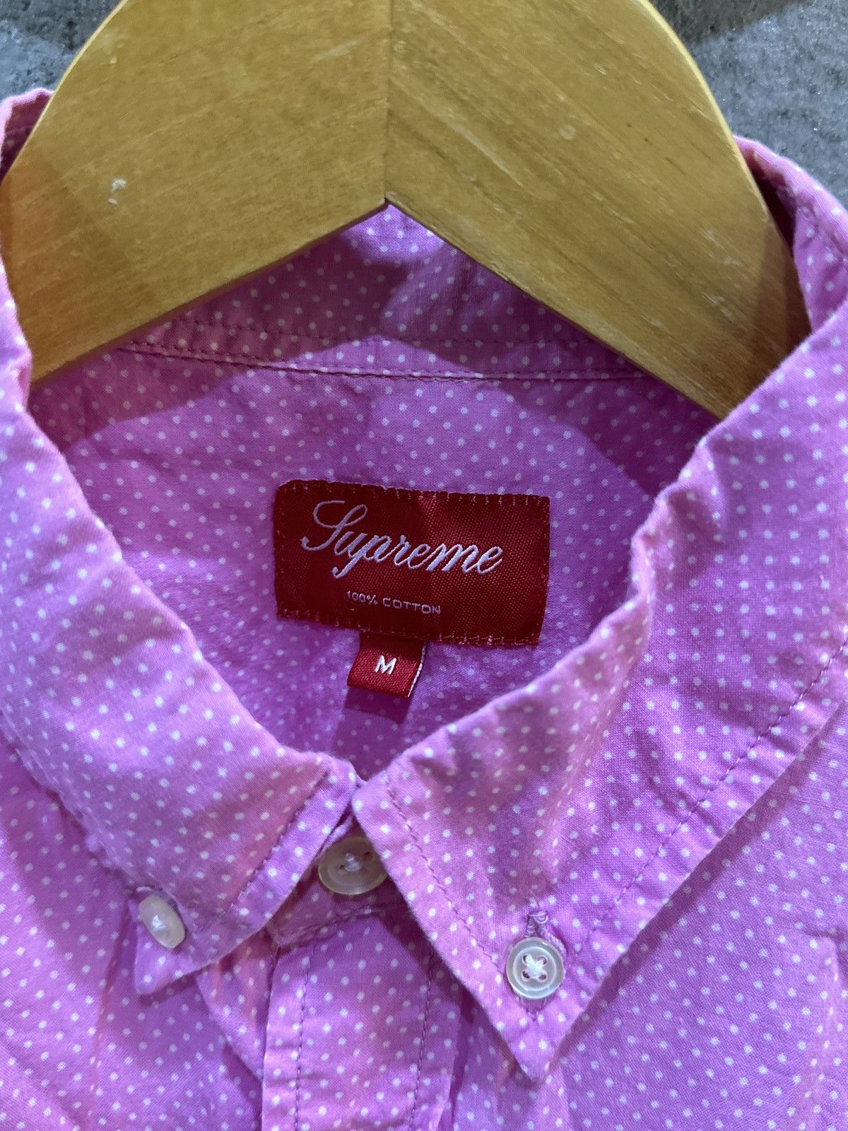 Supreme SS13 Supreme Polka Micro Dot Western Shirt Size US M / EU 48-50 / 2 - 2 Thumbnail