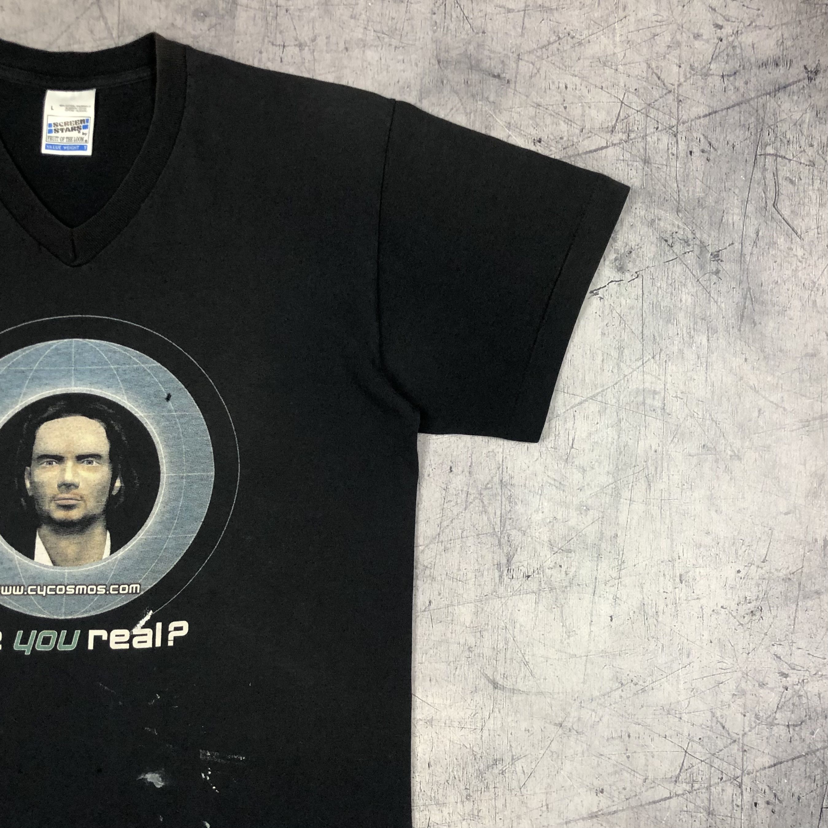 Microsoft RARE Cycosmos Are U Real? Vintage 90s Webapp Tee opium Size US L / EU 52-54 / 3 - 9 Thumbnail