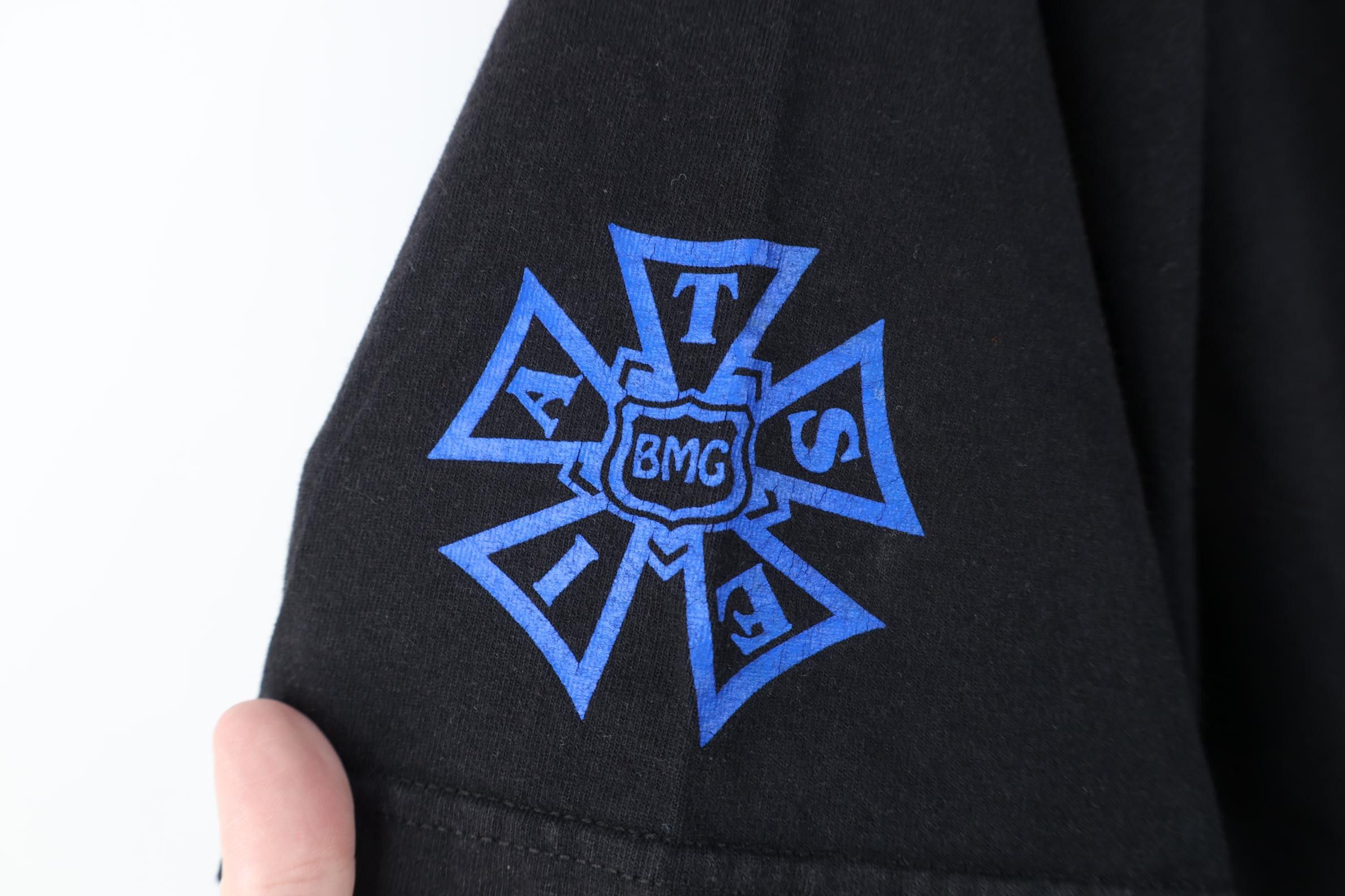 Vintage Vintage Y2K IATSE Crew Blue Man Group National Tour T-Shirt Size US XL / EU 56 / 4 - 8 Thumbnail