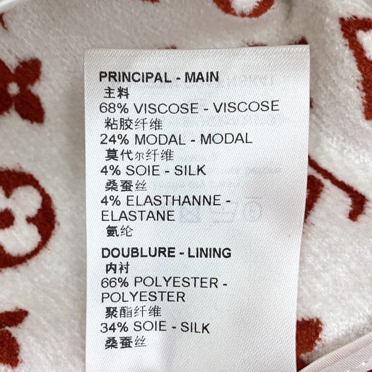 Louis Vuitton Louis Vuitton 2022 Red All-over Monogram A-line Skirt K26WX Size 25" / US 0 / IT 36 - 7 Thumbnail