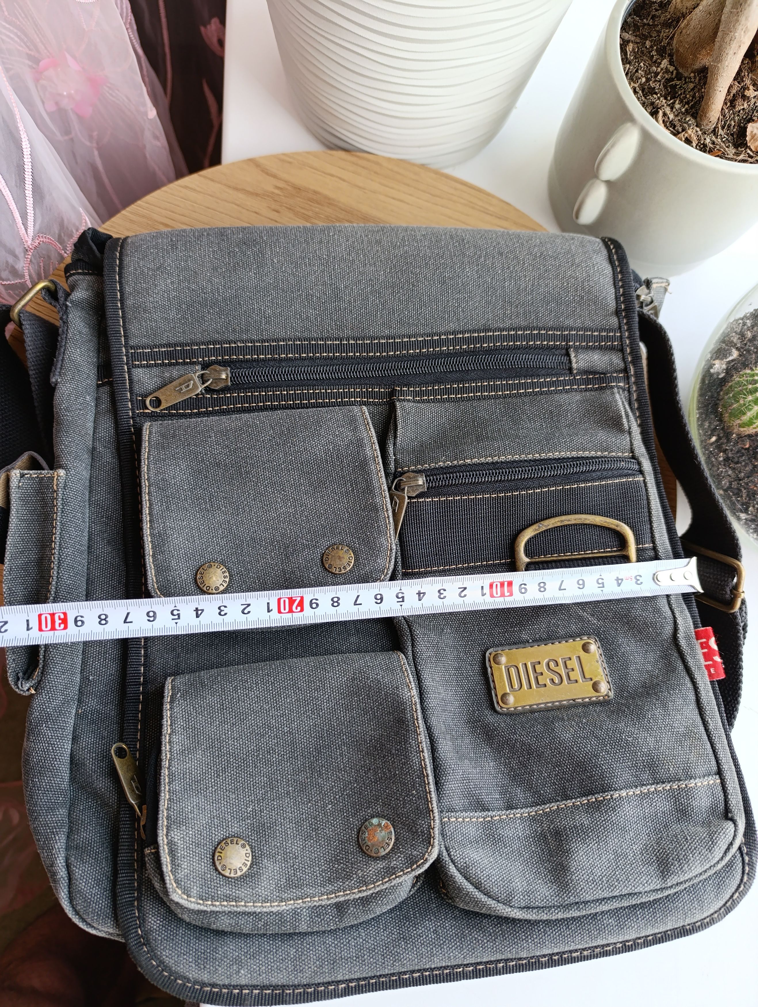 Diesel DIESEL VINTAGE MULTI POCKET MESSENGER BAG Size ONE SIZE - 24 Thumbnail