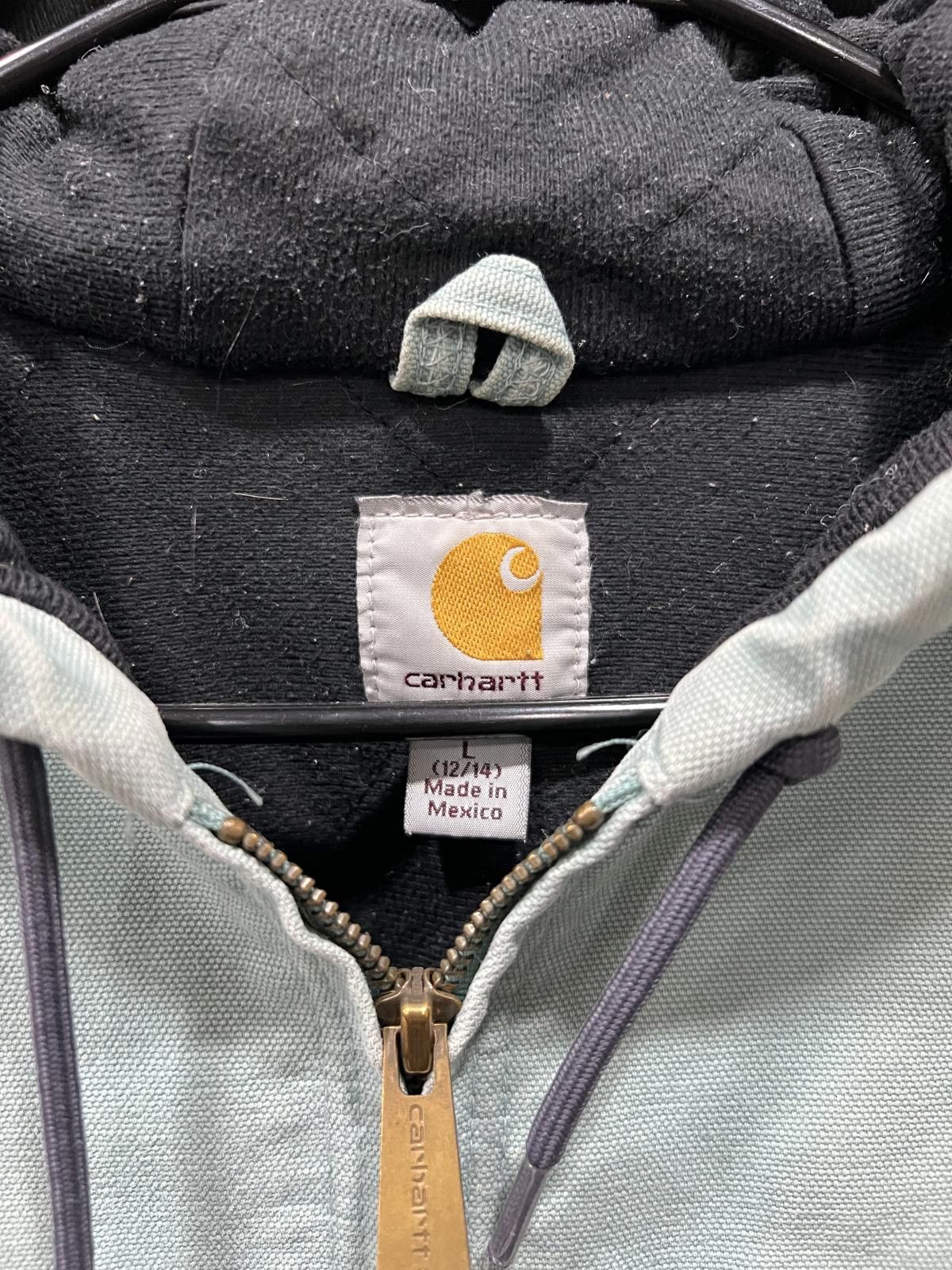 Carhartt 00s L Carhartt Light Blue Duck Jacket Size US L / EU 52-54 / 3 - 2 Thumbnail