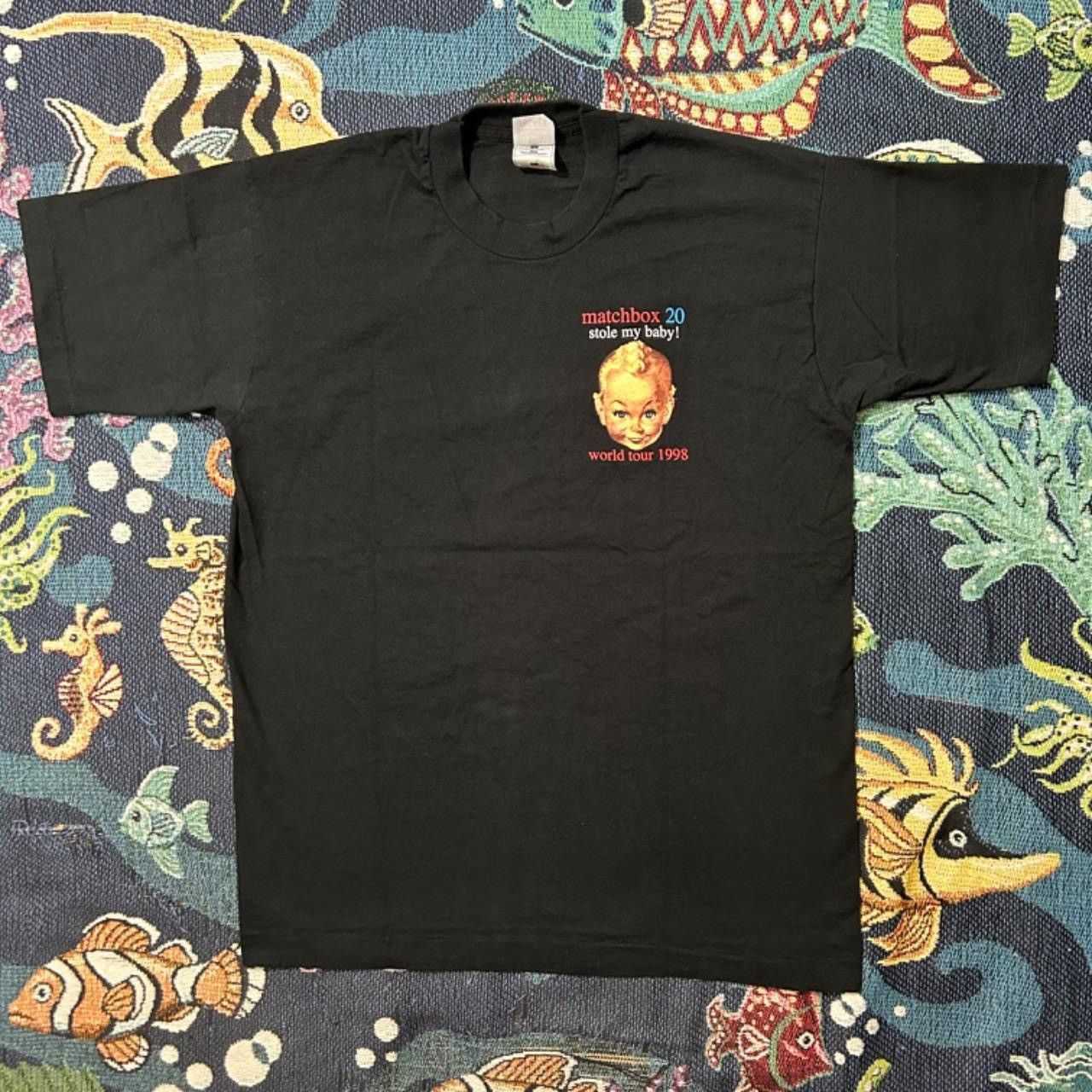 Band Tees × Vintage 1998 Matchbox 20 "Stole My Baby!" World Tour T Shirt Size US L / EU 52-54 / 3 - 3 Thumbnail