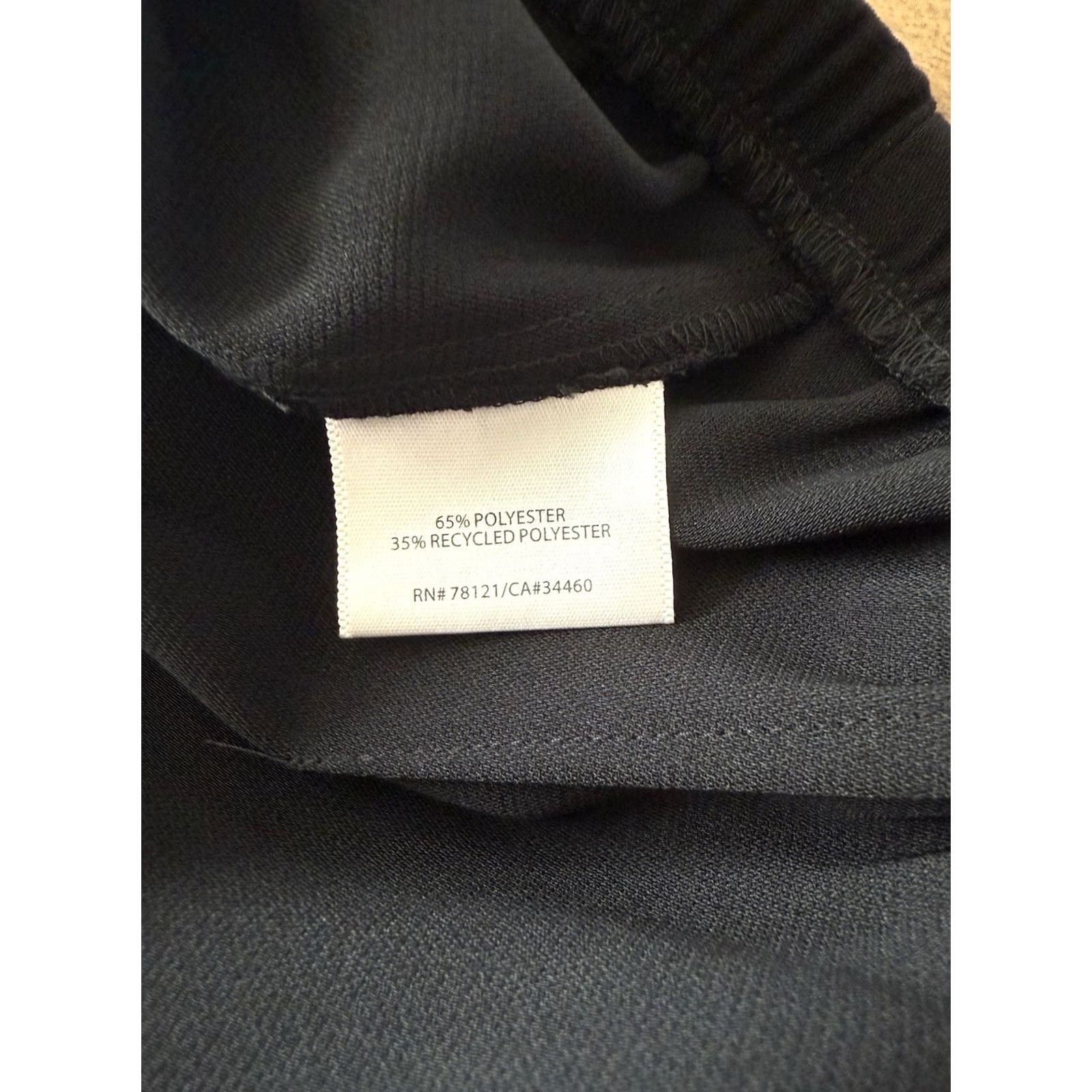 Eileen Fisher Eileen Fisher Pants Womens 1X Black High Rise Tapered Office Casual Trouser Size 40" / US 18 - 5 Thumbnail