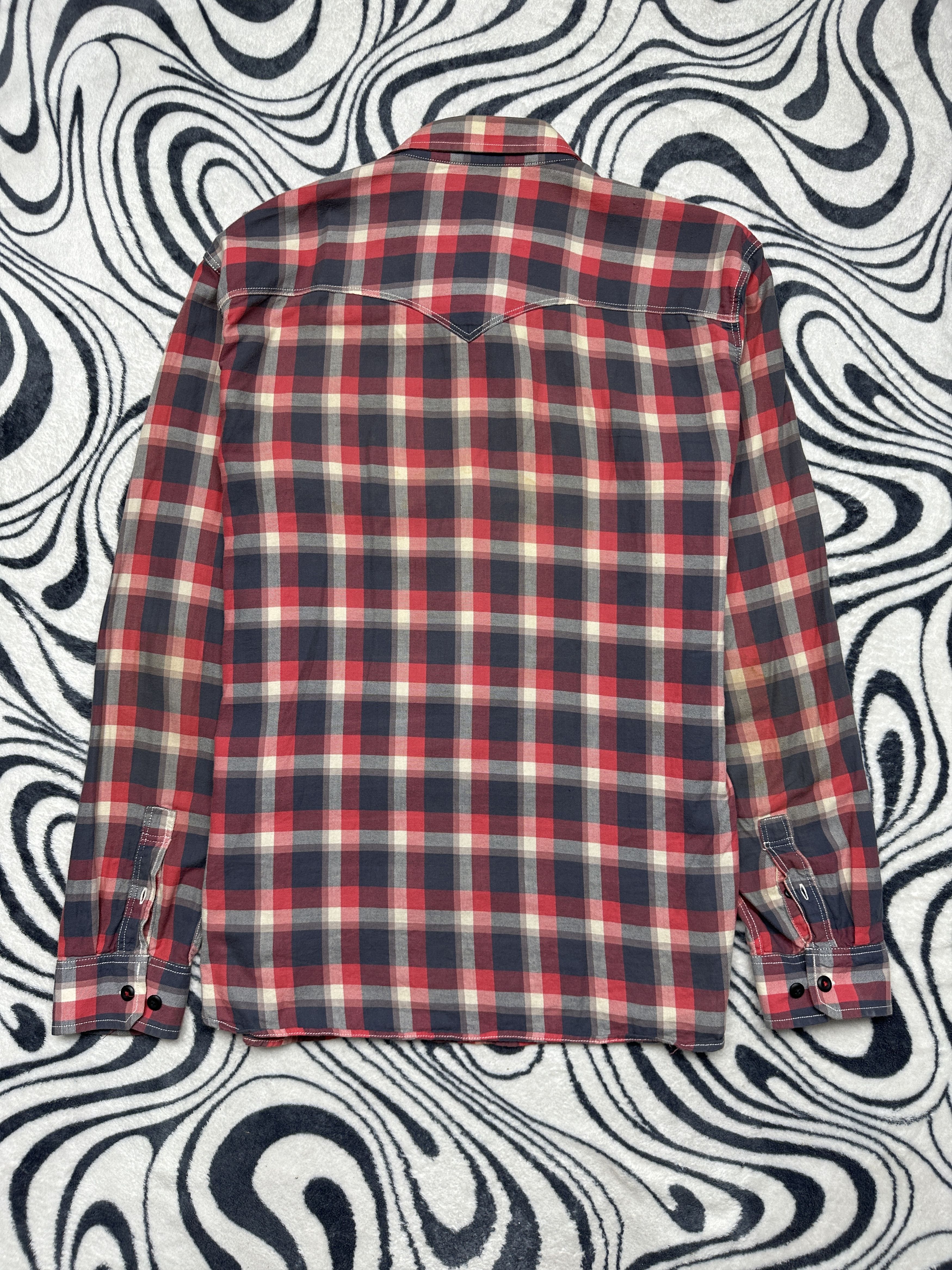 Levi's Levi's Vintage Mens Flannel Plaid Shirt Size US XL / EU 56 / 4 - 9 Thumbnail