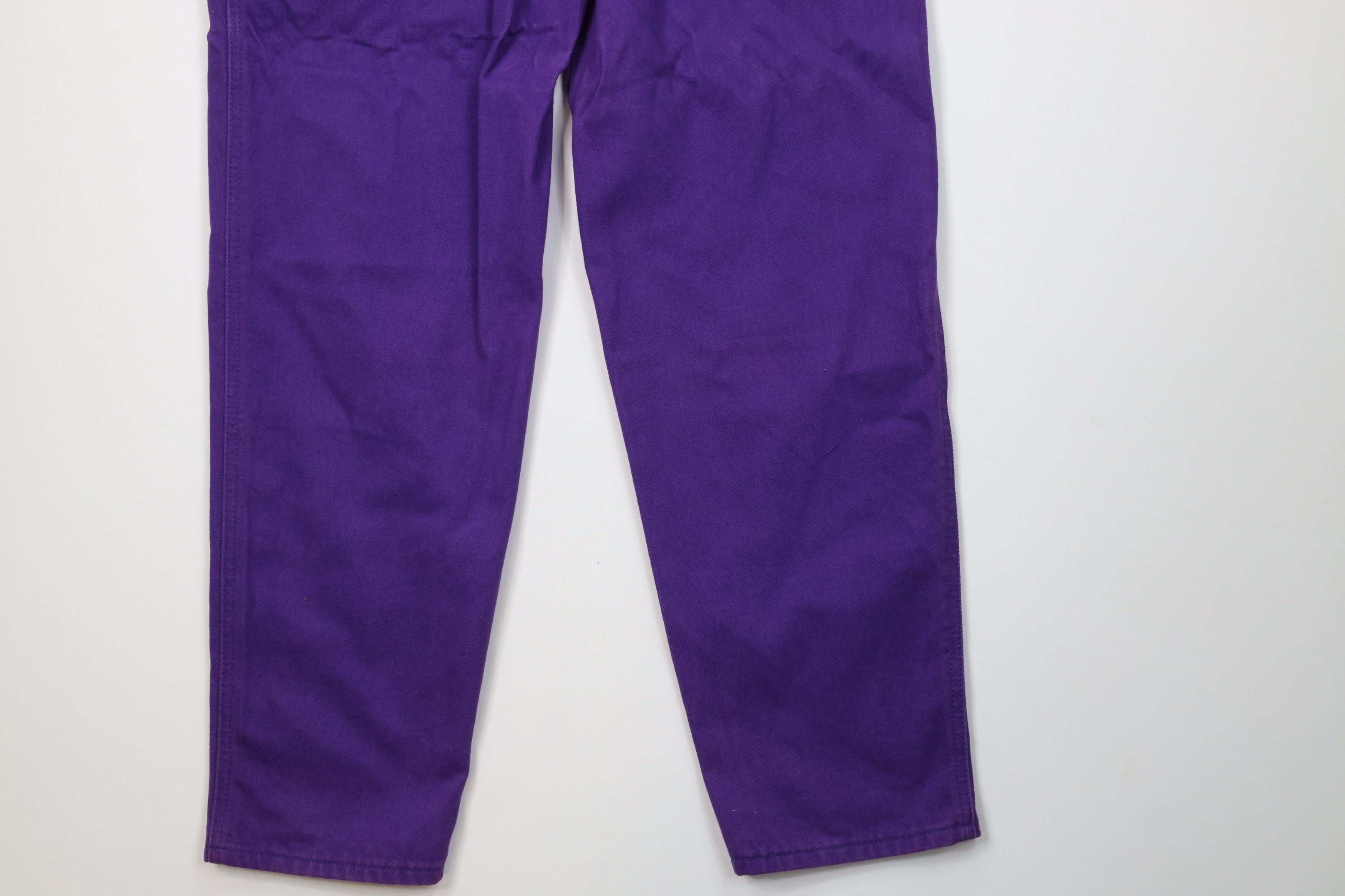 Vintage Deadstock Vintage 90s Streetwear Fit Skateboard Jeans Purple Size US 29 - 11 Thumbnail