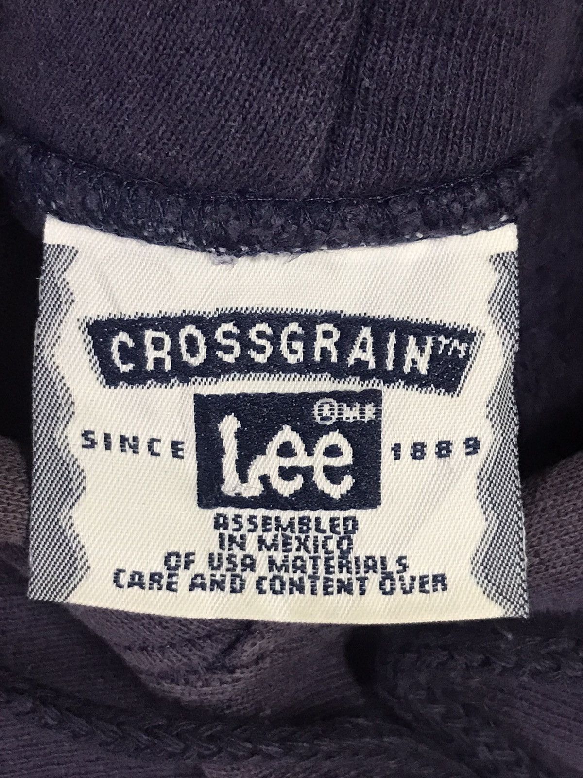 Lee × Vintage Vintage Classic Logo Lee Tag Hoodies Size US XL / EU 56 / 4 - 6 Thumbnail