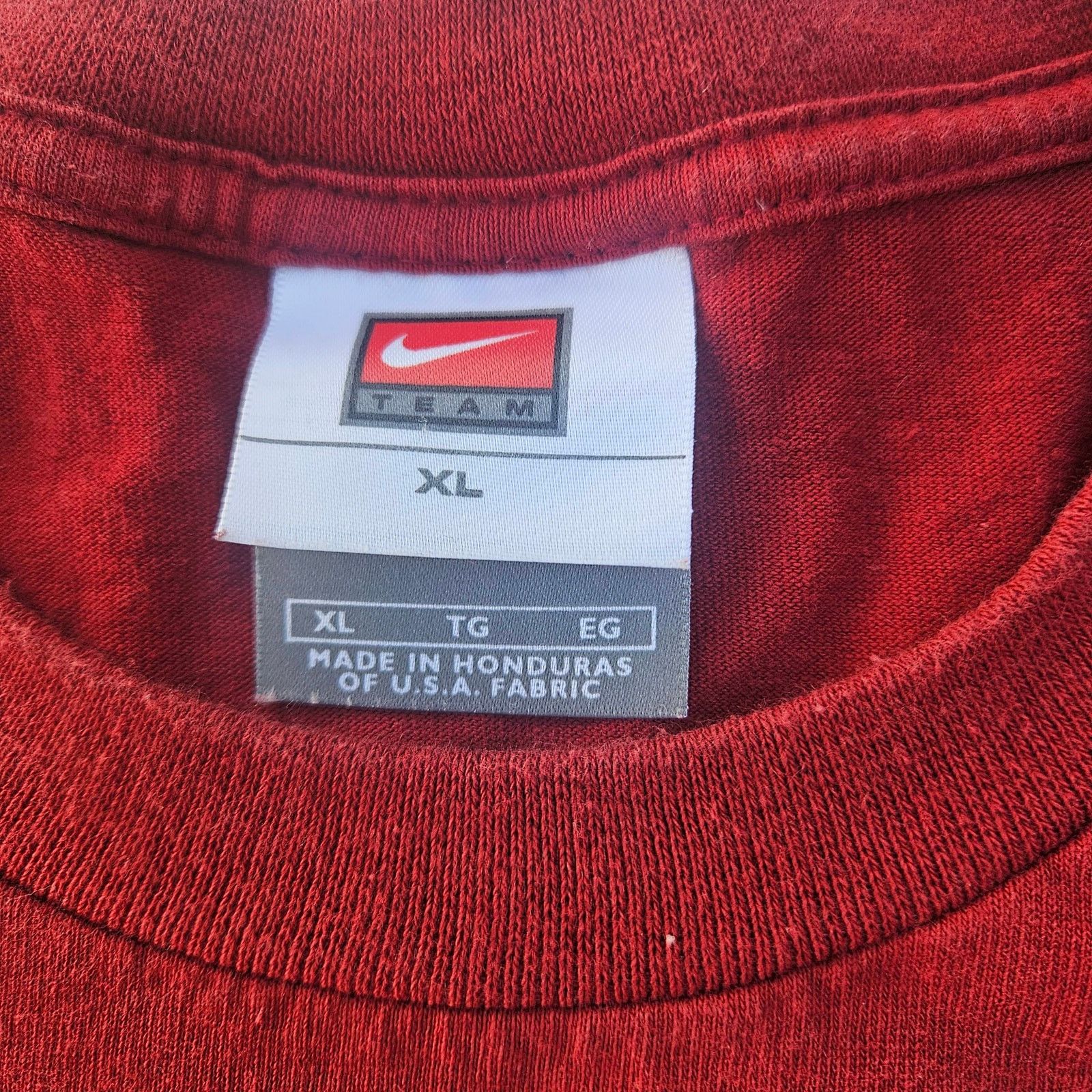 Nike Vintage Nike Teams USC T-Shirt Size Men's XL Red Size US XL / EU 56 / 4 - 3 Thumbnail