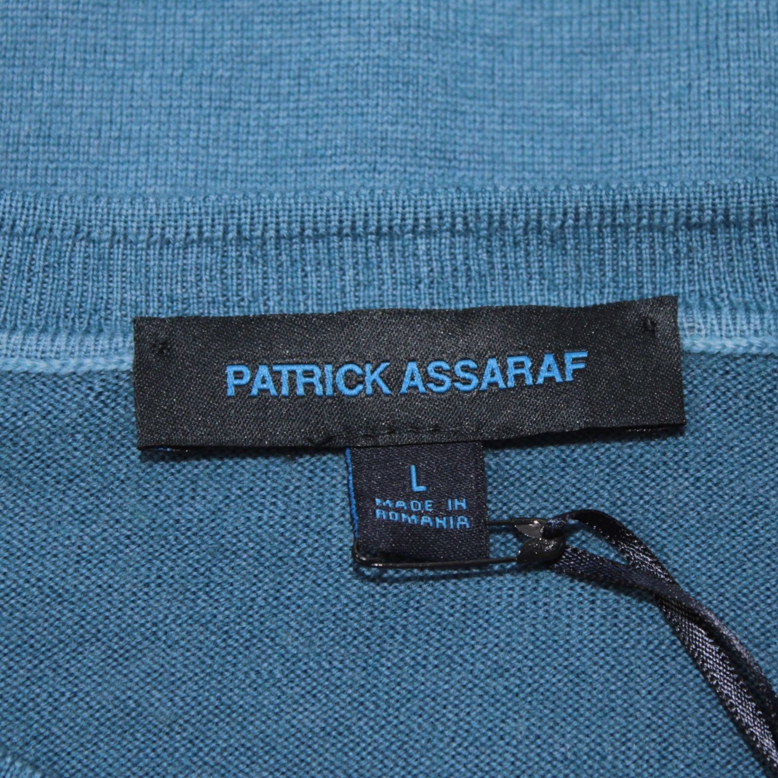 PATRICK ASSARAF Patrick Assaraf Sweater Size US L in Blue Size US L / EU 52-54 / 3 - 8 Thumbnail