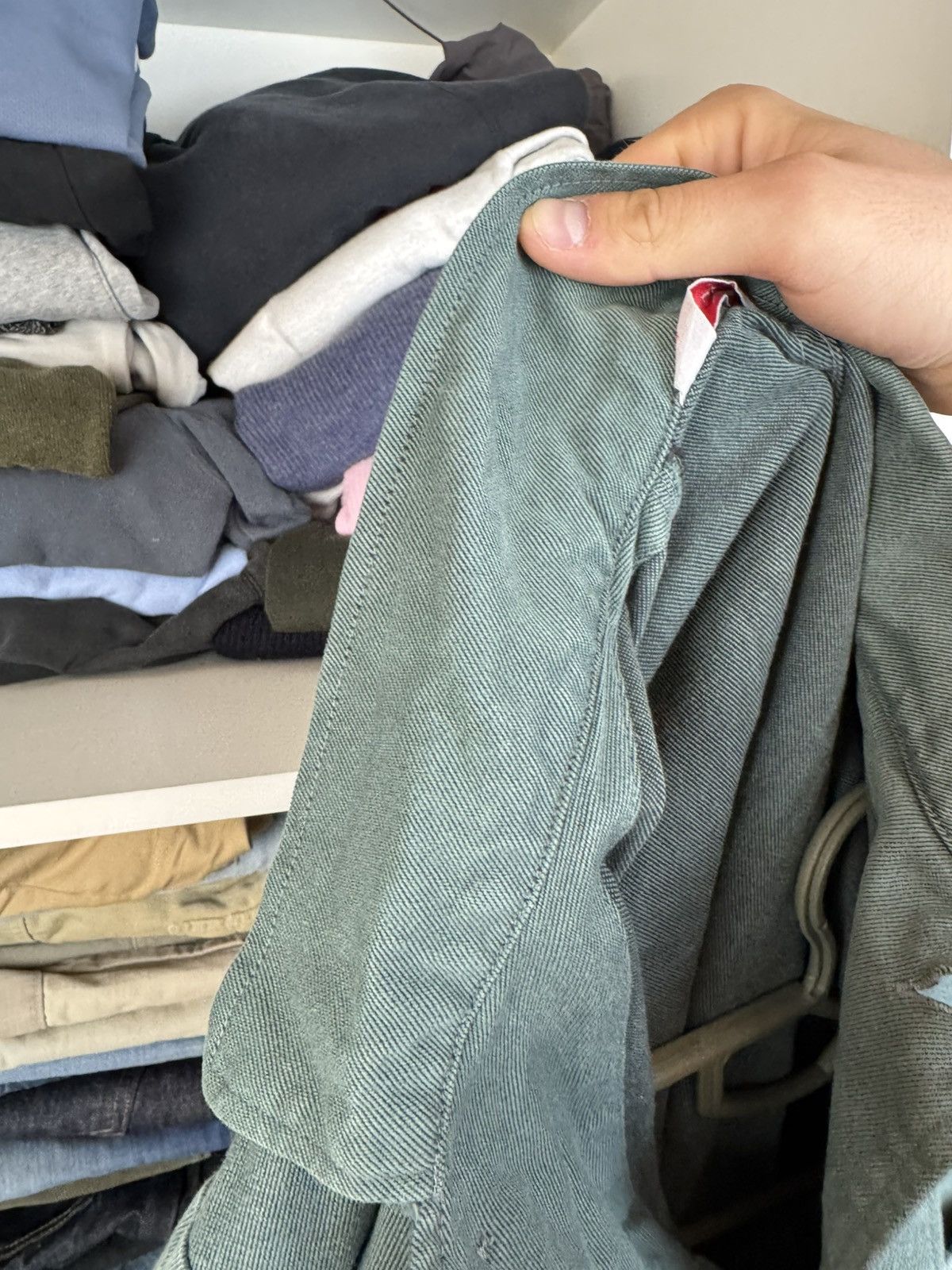 Vintage Vintage HAIEX Cotton Chore Jacket Workwear Size 52 Size US L / EU 52-54 / 3 - 3 Thumbnail