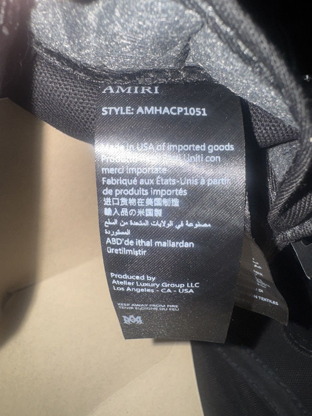 Amiri Amiri Three Star Trucker Hat Size ONE SIZE - 9 Thumbnail