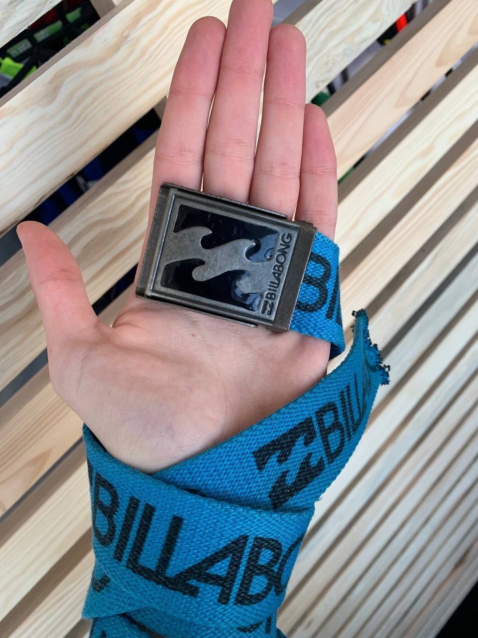 Billabong × Vintage Vintage Belt Billabong Archival Blue Y2k Style Size ONE SIZE - 2 Thumbnail