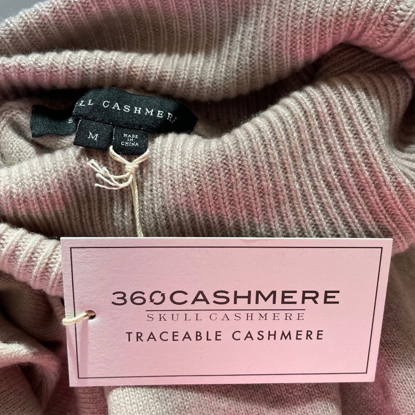 360Cashmere Zara Skull Back Turtle Neck Sweater from 360 Cashmere Size M / US 6-8 / IT 42-44 - 4 Thumbnail