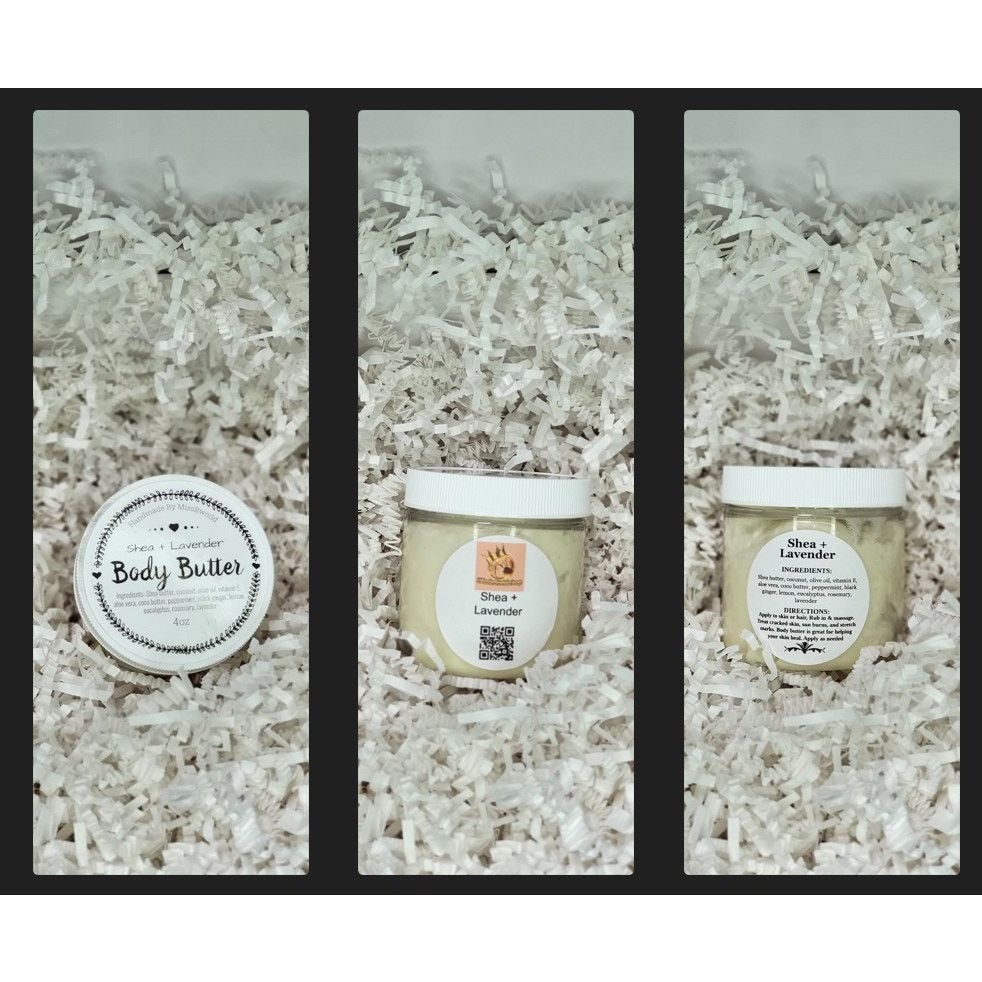 Other Shea Lavender Body Butter Handmade Natural Moisturizer 4 oz Size ONE SIZE - 5 Thumbnail
