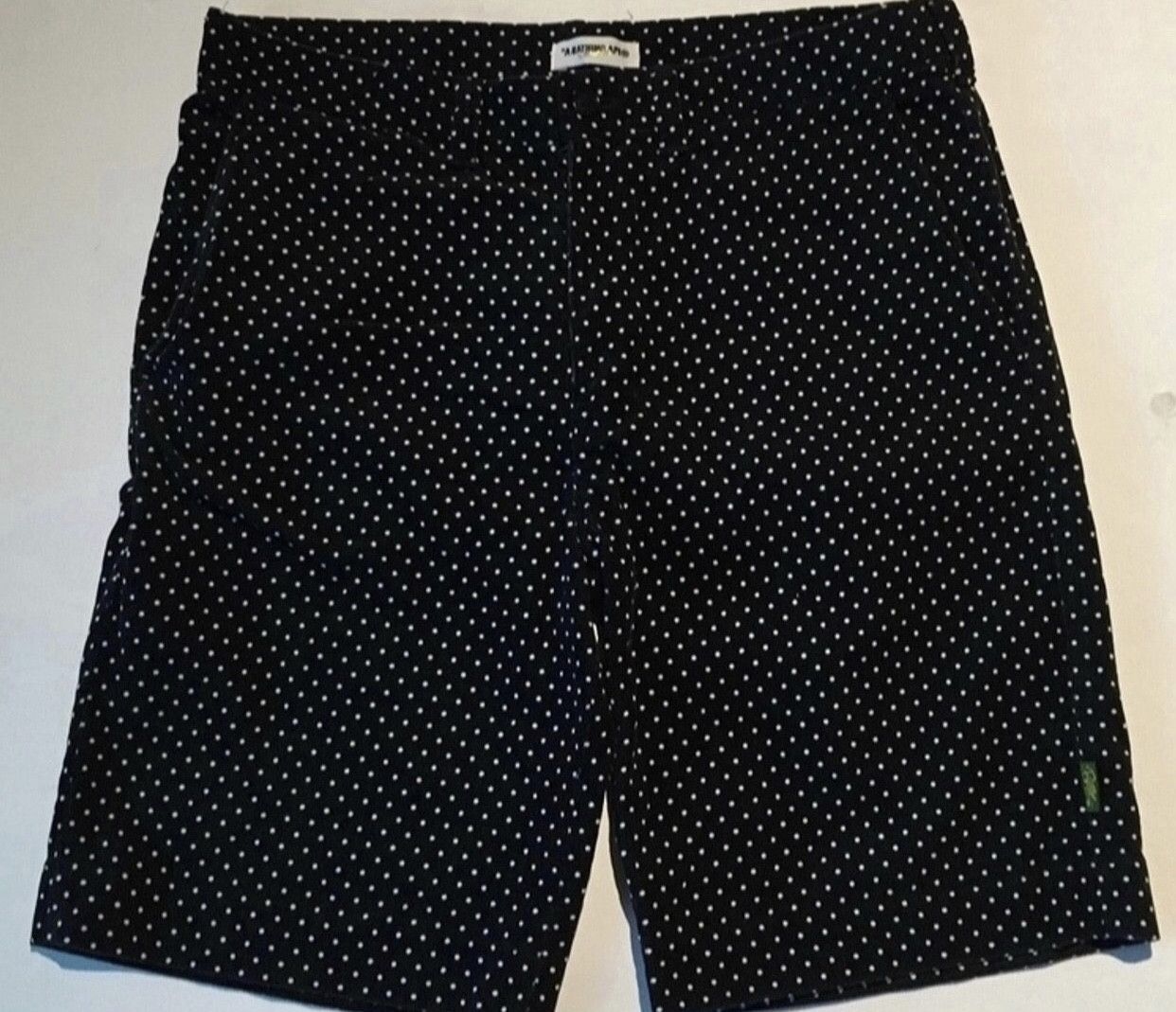 image of Bape Corduroy Denim Shorts in Navy, Men's (Size 36)