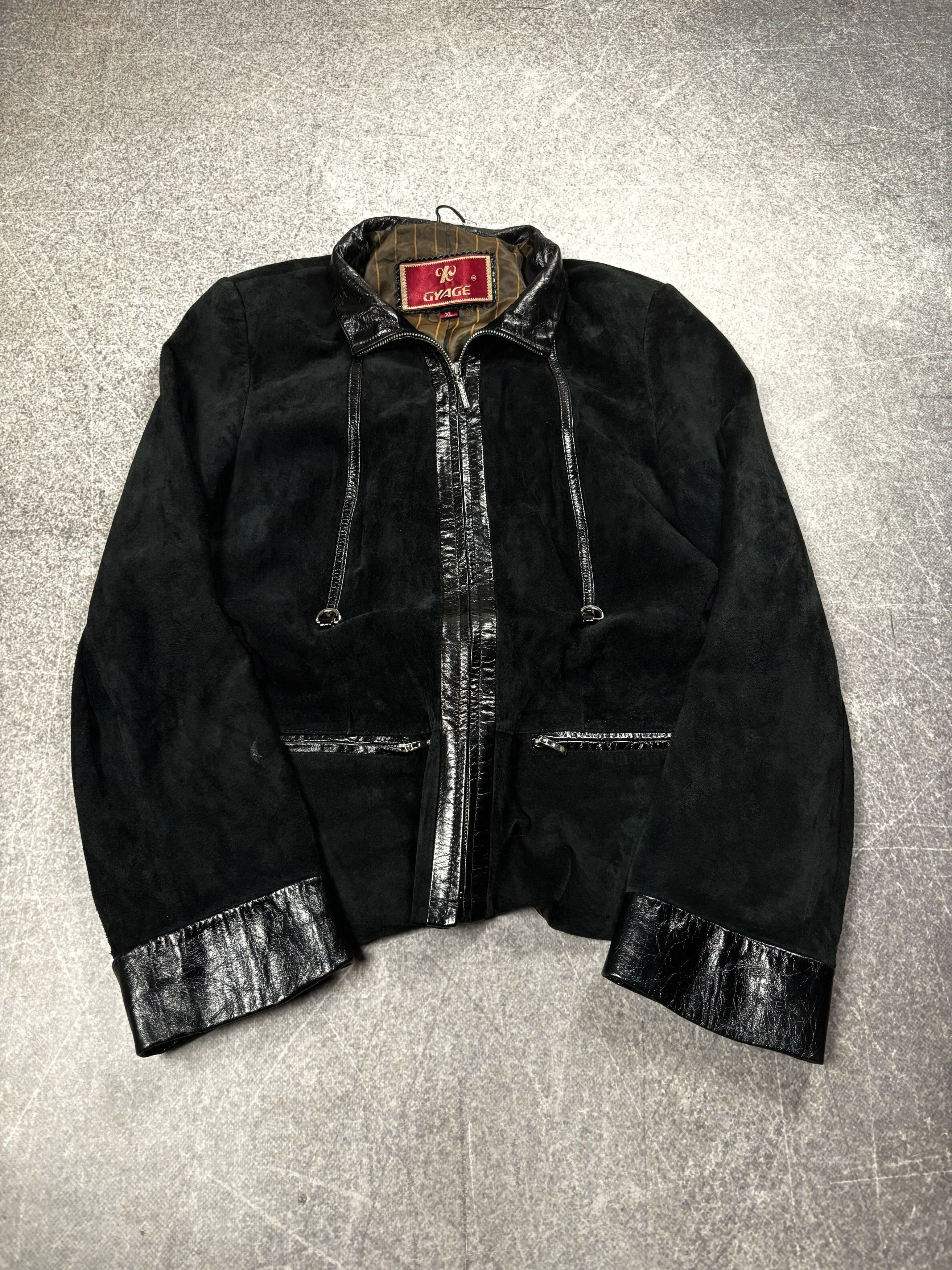 Vintage Vintage Suede Leather Jacket Minimal Archive Style Size US S / EU 44-46 / 1 - 2 Thumbnail