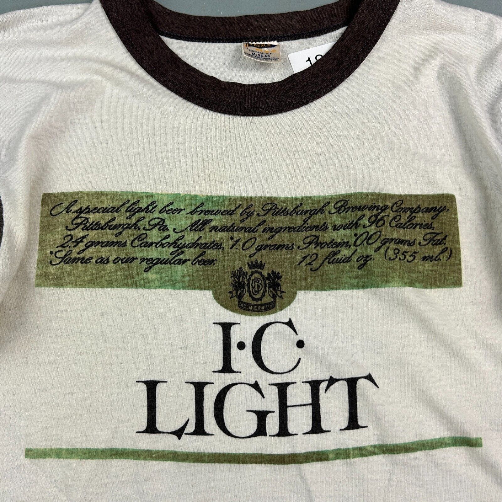 Vintage VINTAGE 70s | I.C Light Trench T-Shirt sz S Adult Size US S / EU 44-46 / 1 - 3 Thumbnail