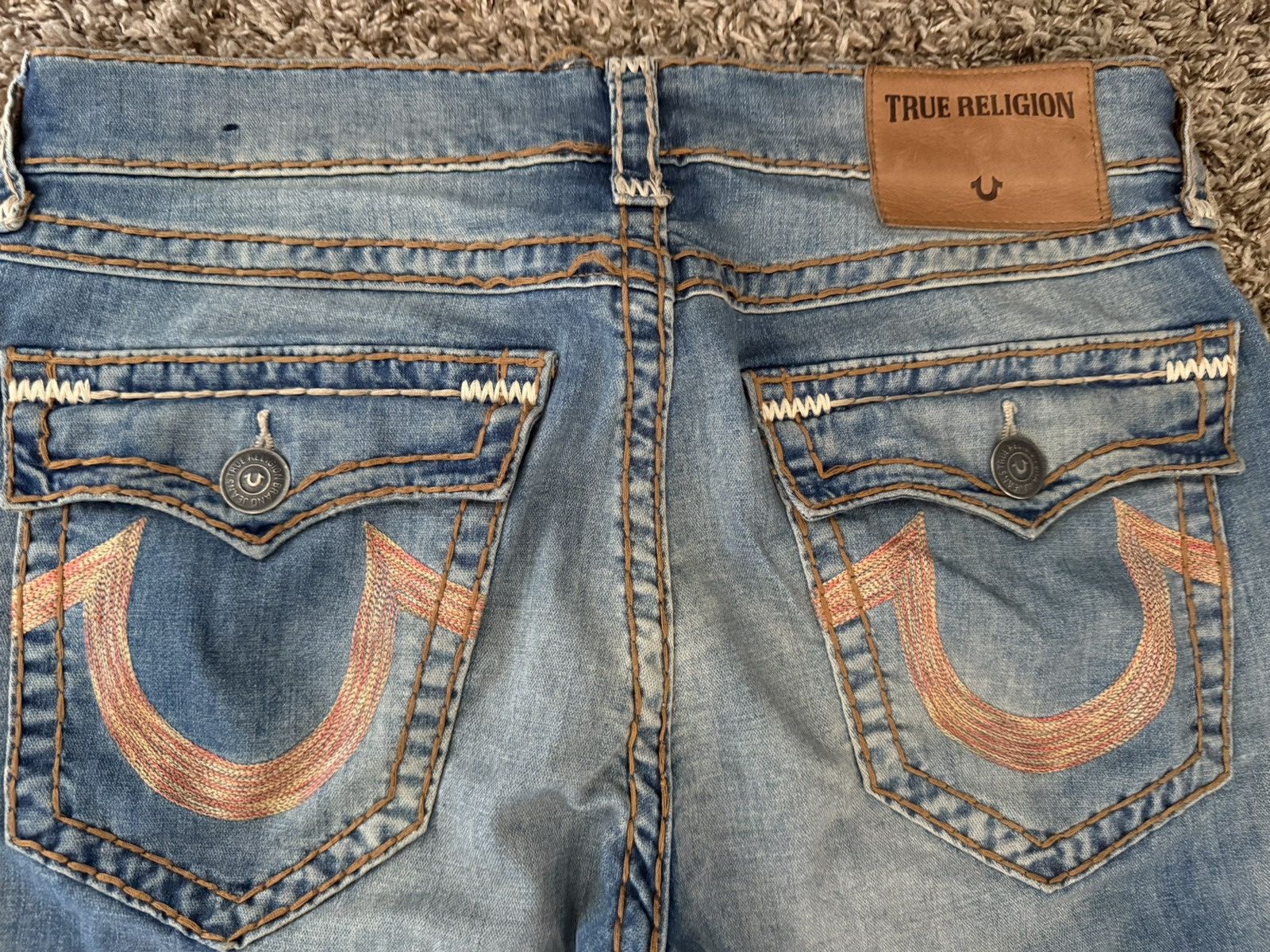 True Religion Multicolor true religion jeans Size US 34 / EU 50 - 2 Thumbnail
