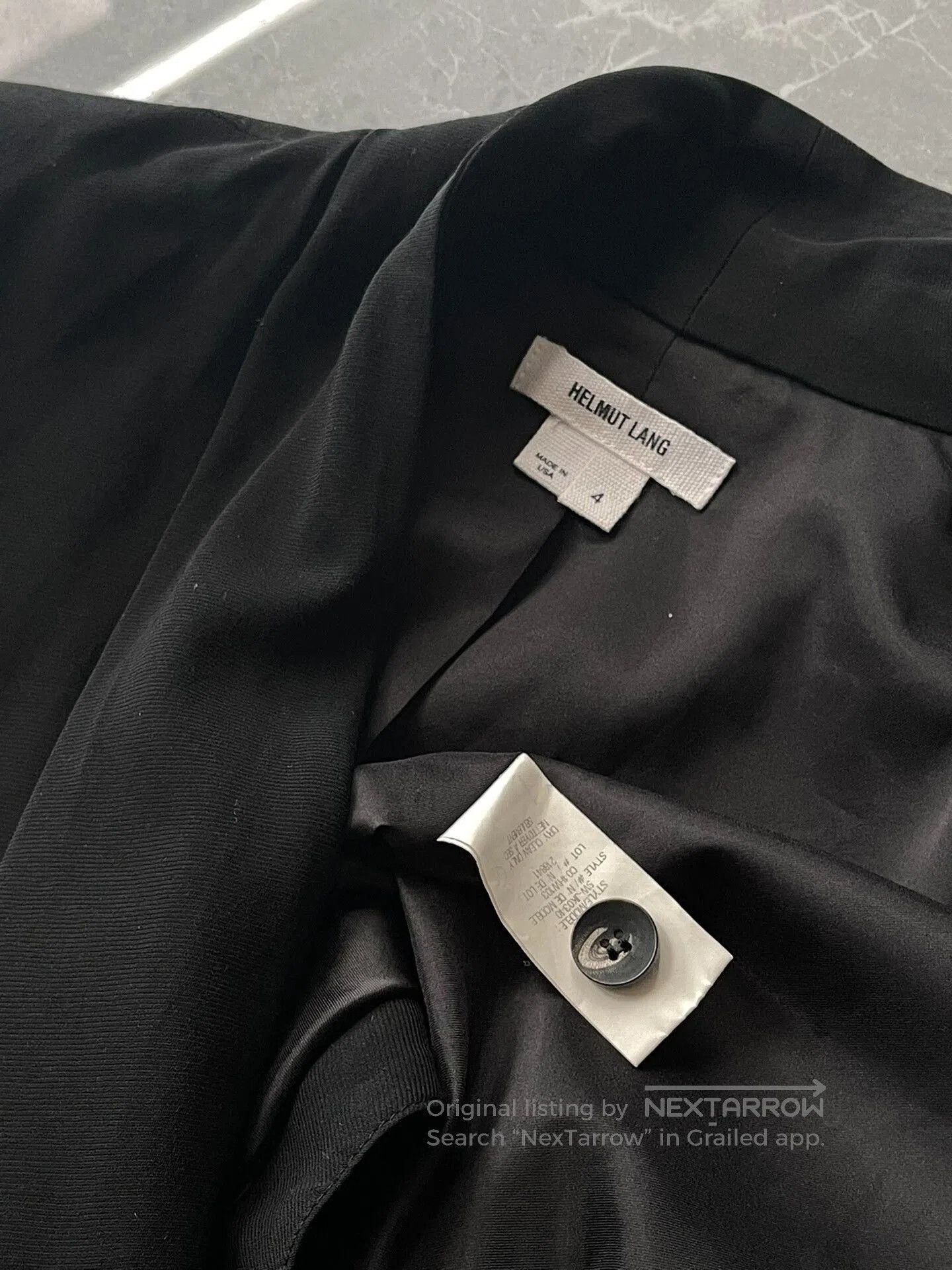 Helmut Lang Helmut Lang Asymmetrical Jacket Blazer. Size XL / US 12-14 / IT 48-50 - 7 Thumbnail