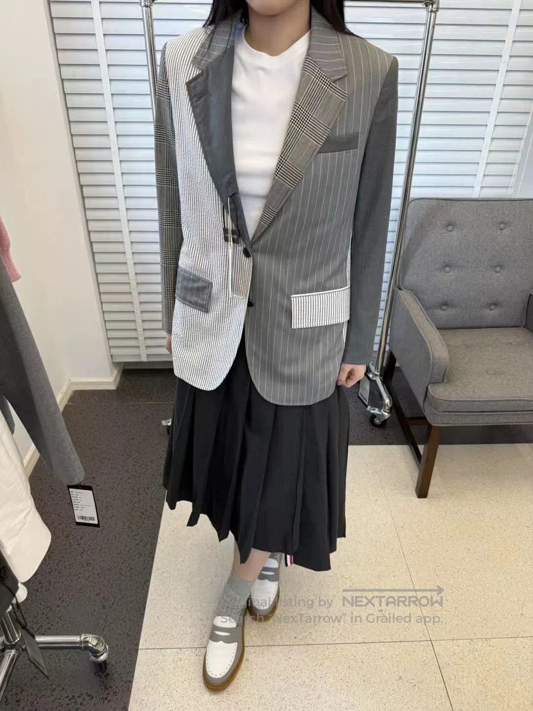 Thom Browne Thom Browne Colorblock Women's Blazer. Size US S / EU 44-46 / 1 - 8 Thumbnail