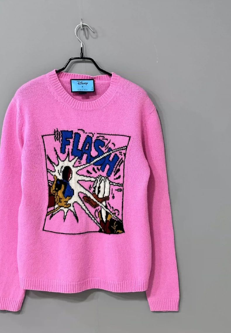 Gucci Gucci Donald Duck logo sweater 2502-Nextarrow Size US S / EU 44-46 / 1 - 2 Thumbnail