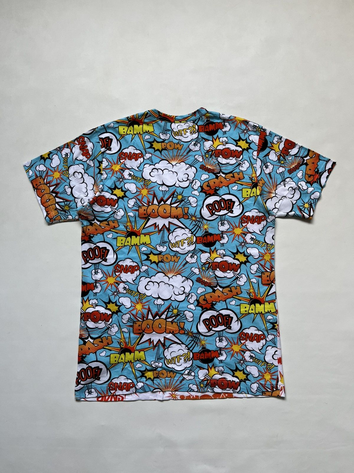 Comme des Garcons SHIRT Comme des Garcons Shirt AW19 "Vertical Comic Print" T-Shirt Size US L / EU 52-54 / 3 - 9 Thumbnail