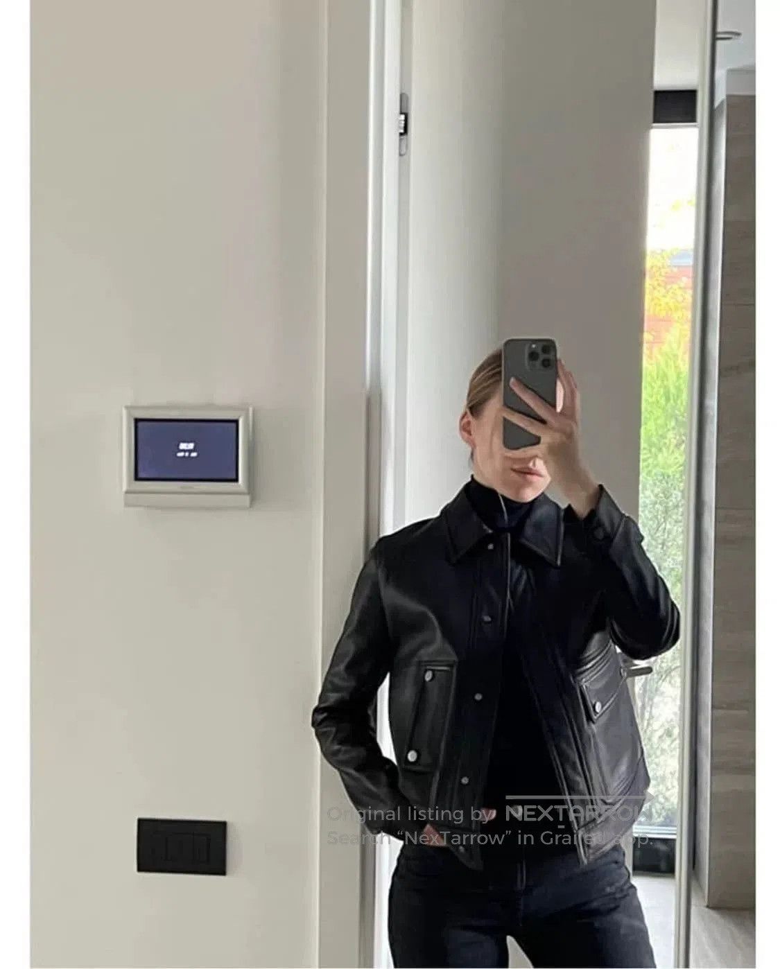 Helmut Lang Helmut Lang Vintage Leather Jacket. Size US S / EU 44-46 / 1 - 2 Thumbnail