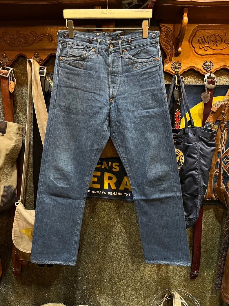 RRL Ralph Lauren RRL Vintage Denim Jeans with Smiley Pocket - dmc Size US 30 / EU 46 - 1 Thumbnail