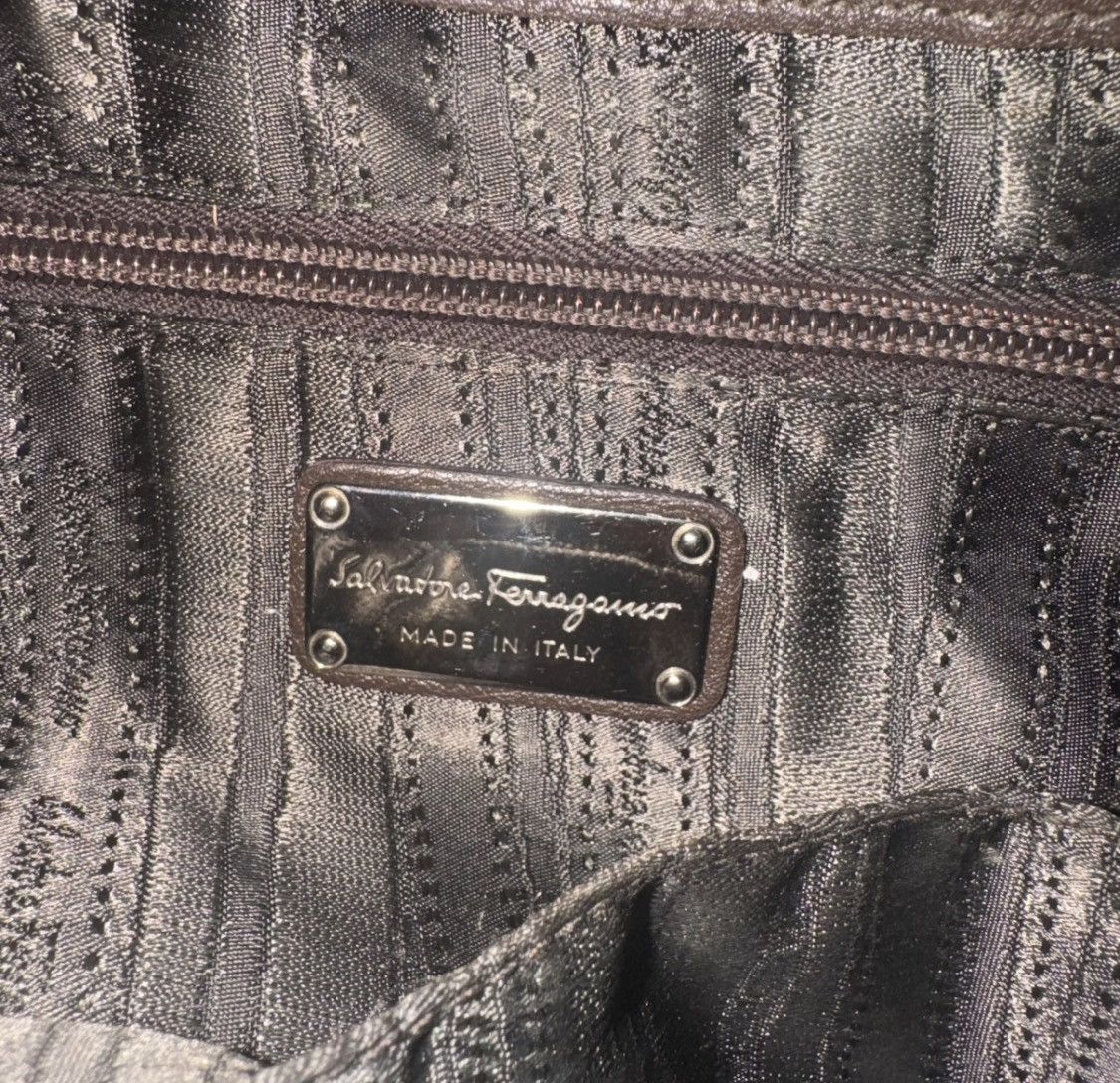 Salvatore Ferragamo Salvatore Ferragamo Leather hobo style Shoulder Bag Size ONE SIZE - 4 Thumbnail