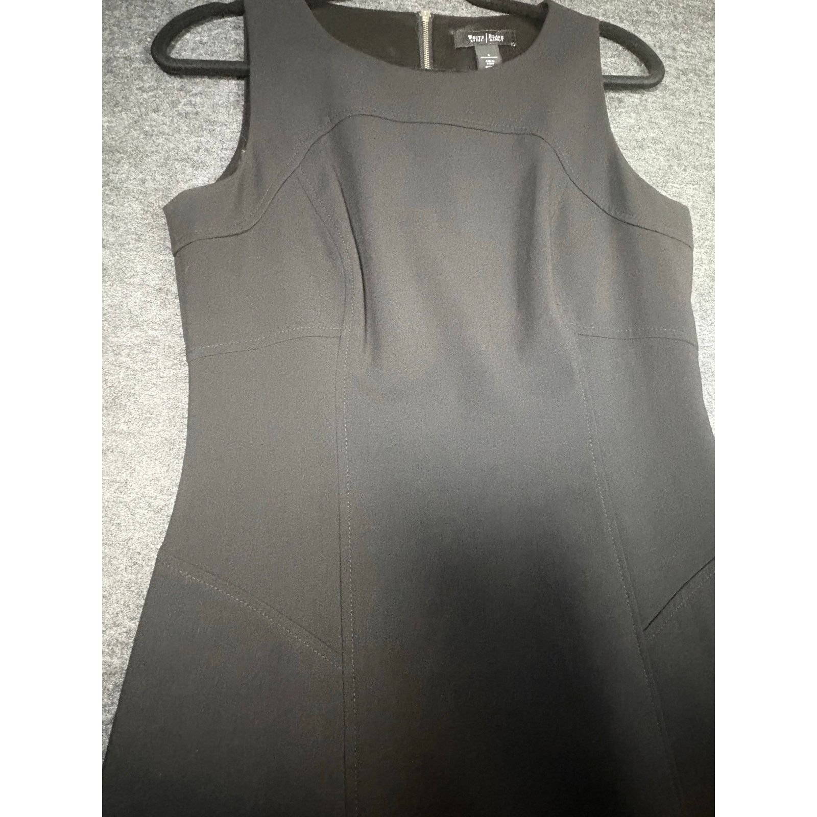 White House Black Market White House Black Market Black Dress Women’s Size 6 #0467 Size S / US 4 / IT 40 - 3 Thumbnail