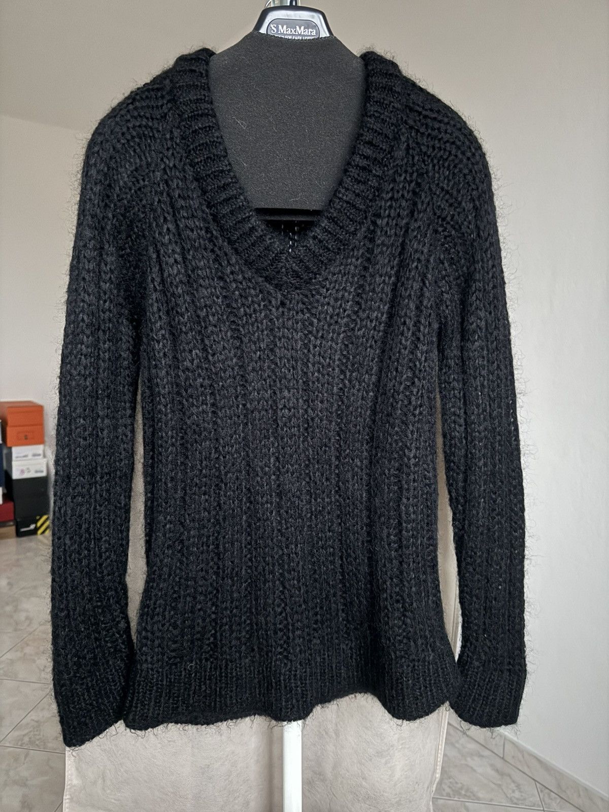 Prada Prada Women’s Black Mohair Sweater Size S / US 4 / IT 40 - 5 Thumbnail