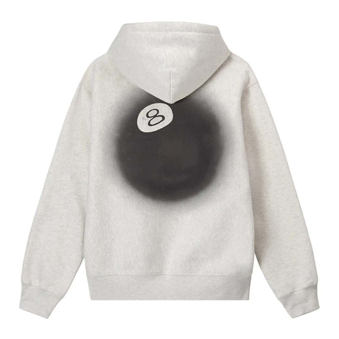 Stussy 8 Ball Fade Hoodie Grey Size US XL / EU 56 / 4 - 1 Thumbnail