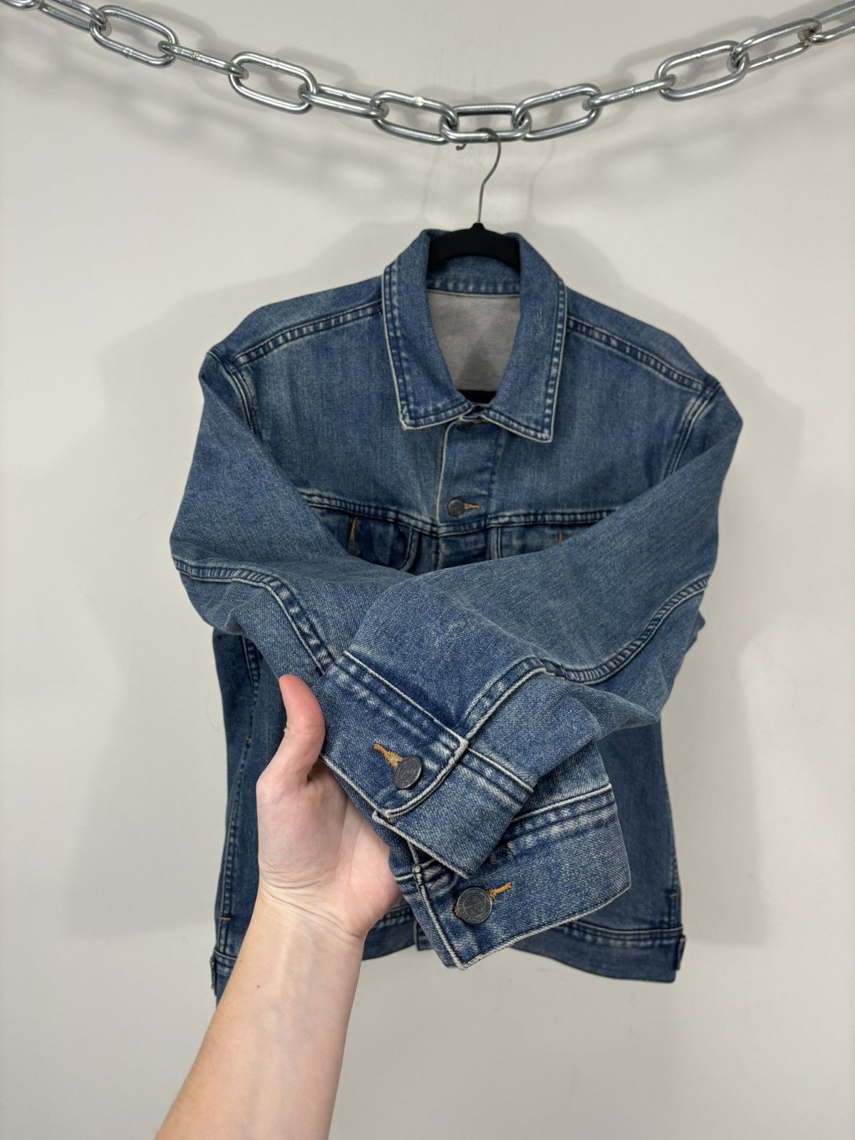 A.P.C. A.P.C. Men’s Type 3 Blue Trucker Denim Jacket Size US M / EU 48-50 / 2 - 7 Thumbnail