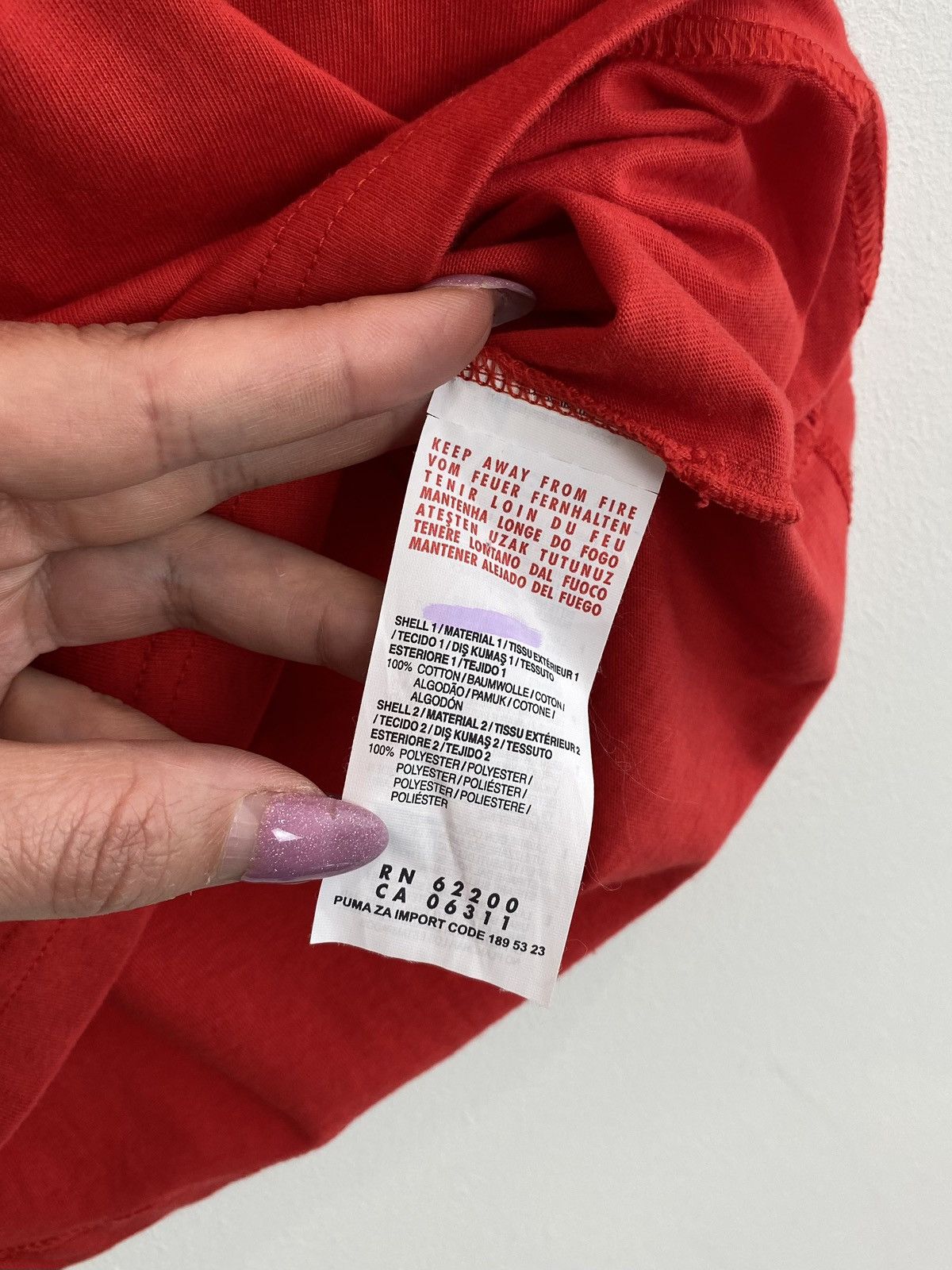 Puma 🏎️ Puma Scuderia Ferrari Racing Team Short Sleeve T-Shirt red Size US S / EU 44-46 / 1 - 7 Thumbnail