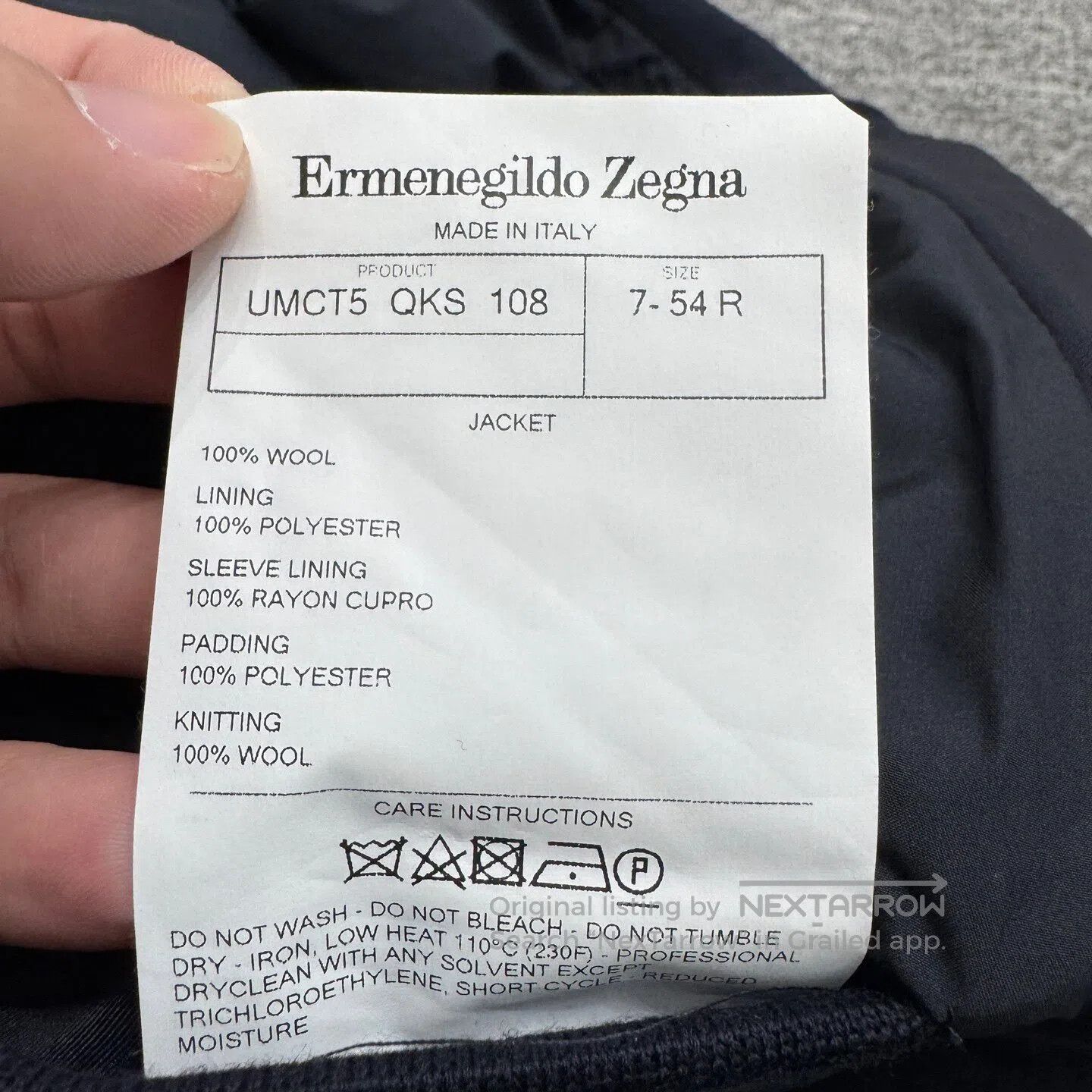 Ermenegildo Zegna #REF! Size US L / EU 52-54 / 3 - 4 Thumbnail