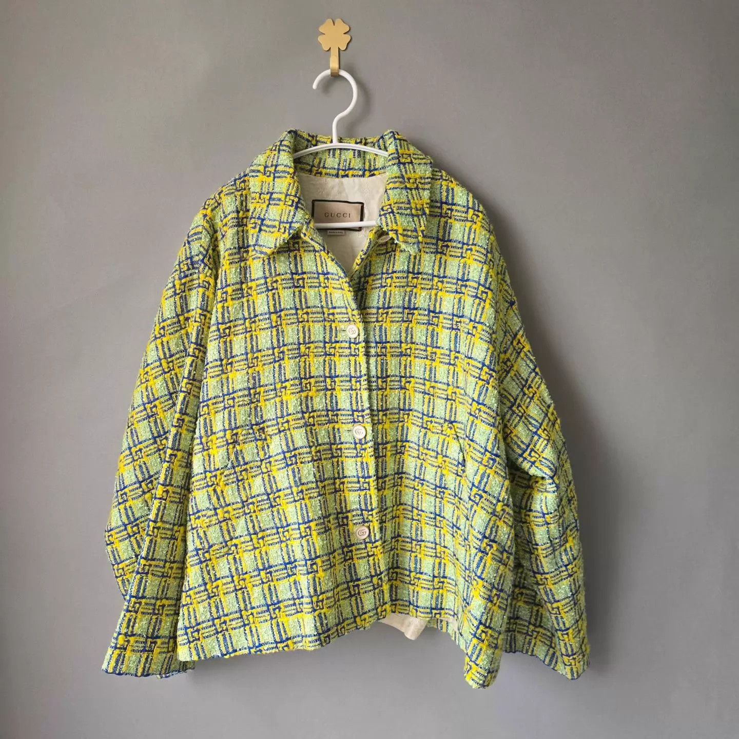 Gucci Gucci Coco style woven jacket Size M / US 6-8 / IT 42-44 - 1 Thumbnail