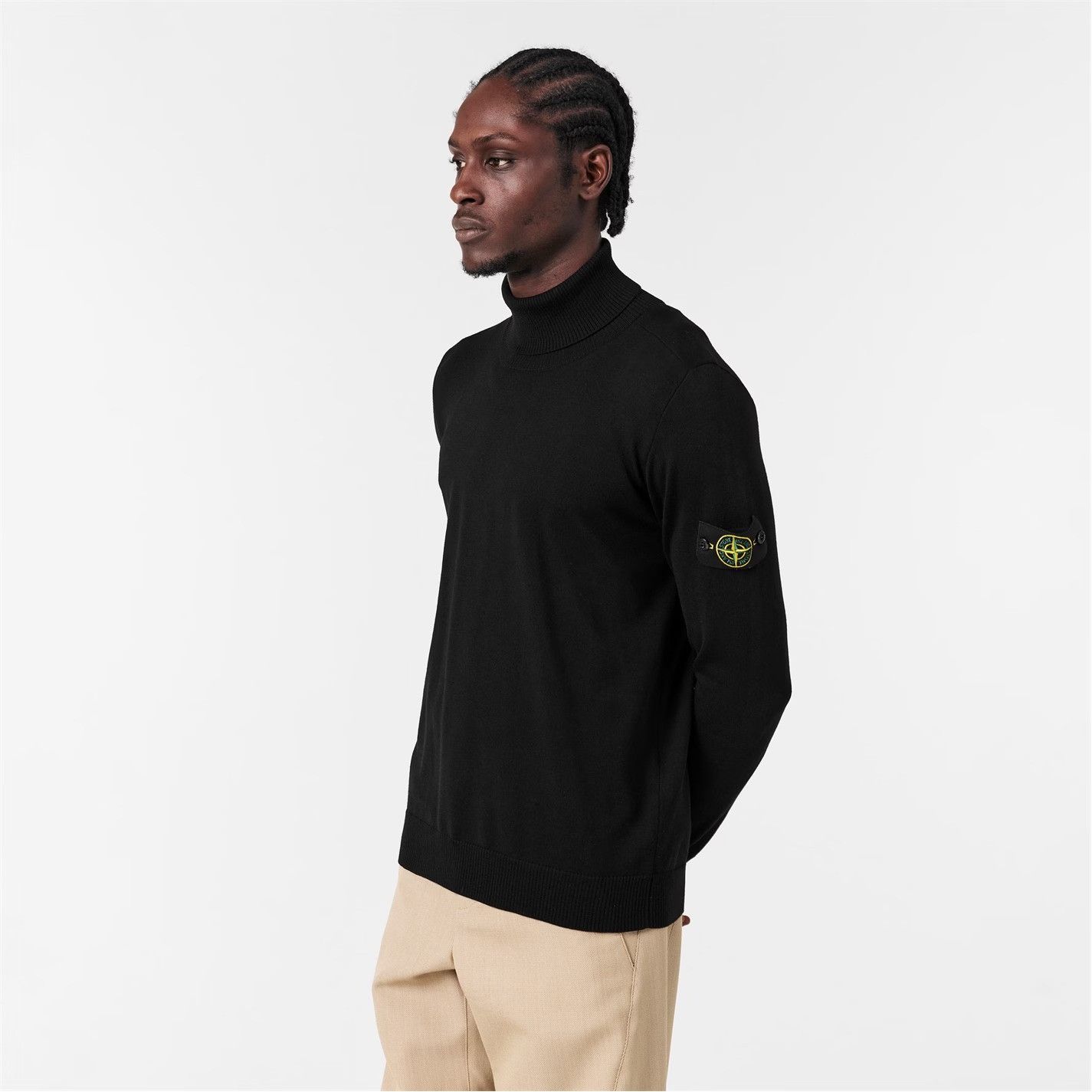 Stone Island o1g2r1mq0526 Knitted Top in Nero Size US S / EU 44-46 / 1 - 3 Thumbnail