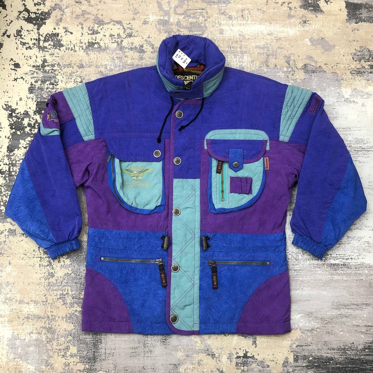 Descente Y152. VTG DESCENTE JAPAN SKI WINTER FLEECE JACKET Size US M / EU 48-50 / 2 - 3 Thumbnail