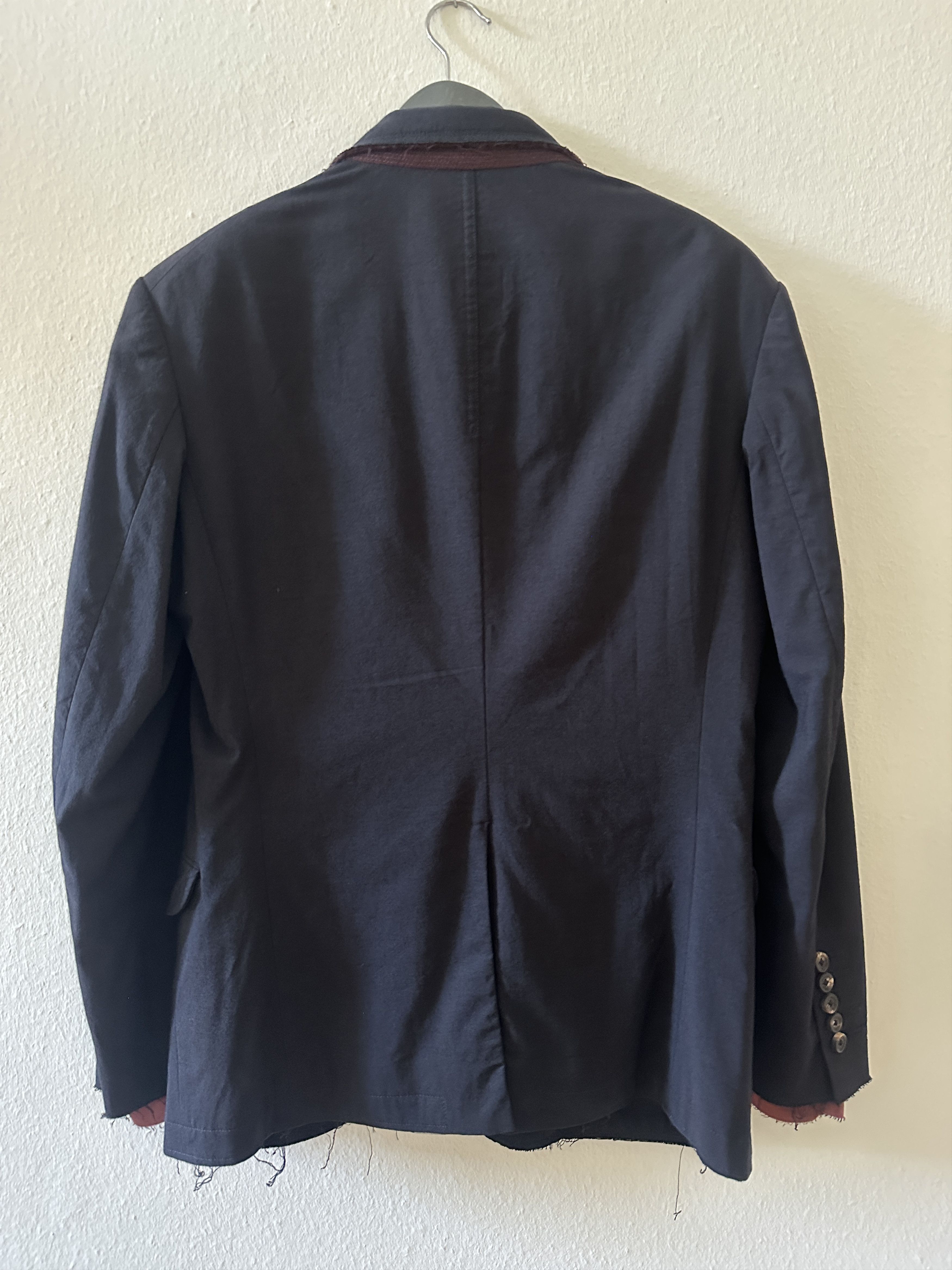Ziggy Chen ZIGGY CHEN - SIZE 48 - DEEP BLUE BLAZER Size 48R - 5 Thumbnail