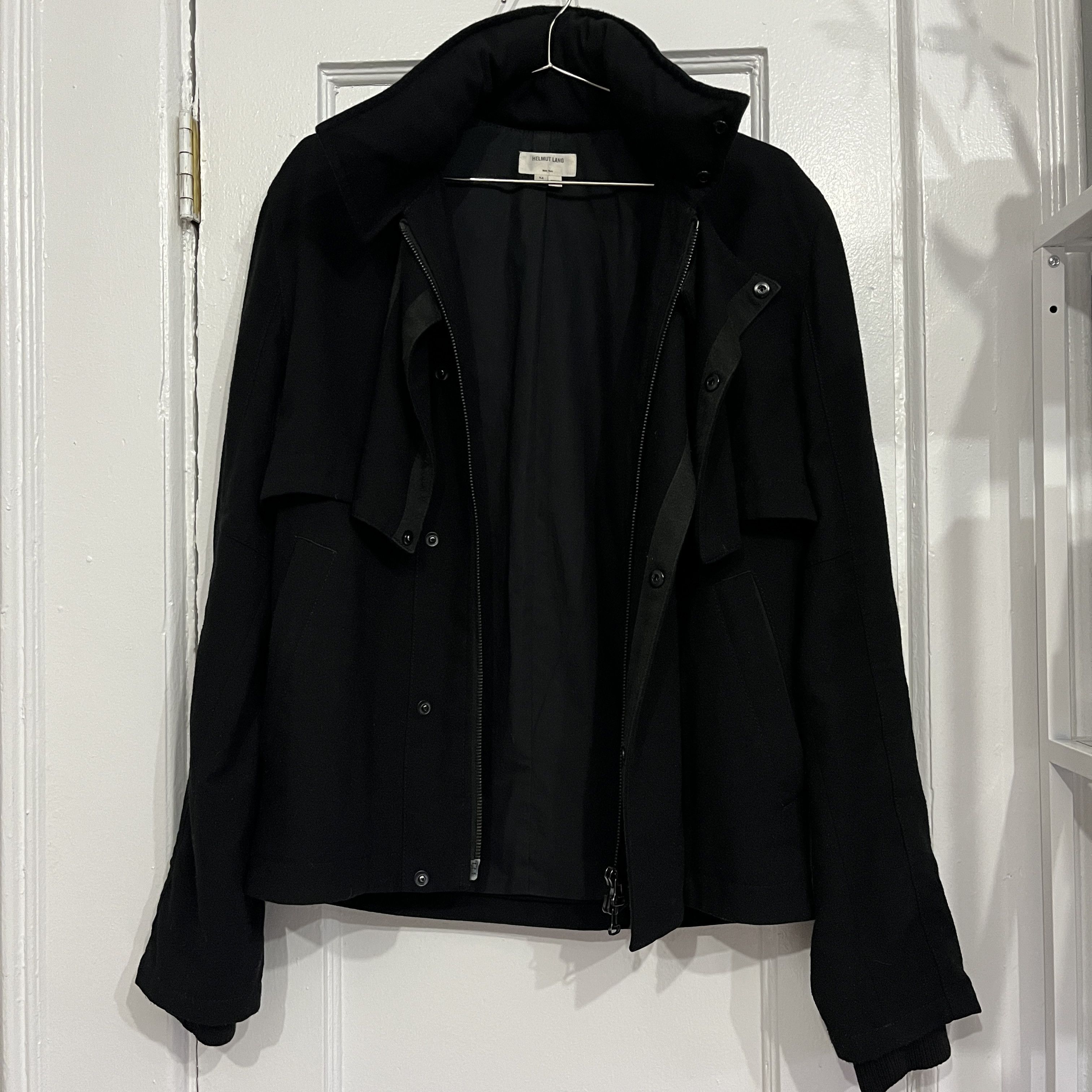 Helmut Lang Helmut Lang Layered Button Wool Coat Jacket Size US M / EU 48-50 / 2 - 3 Thumbnail